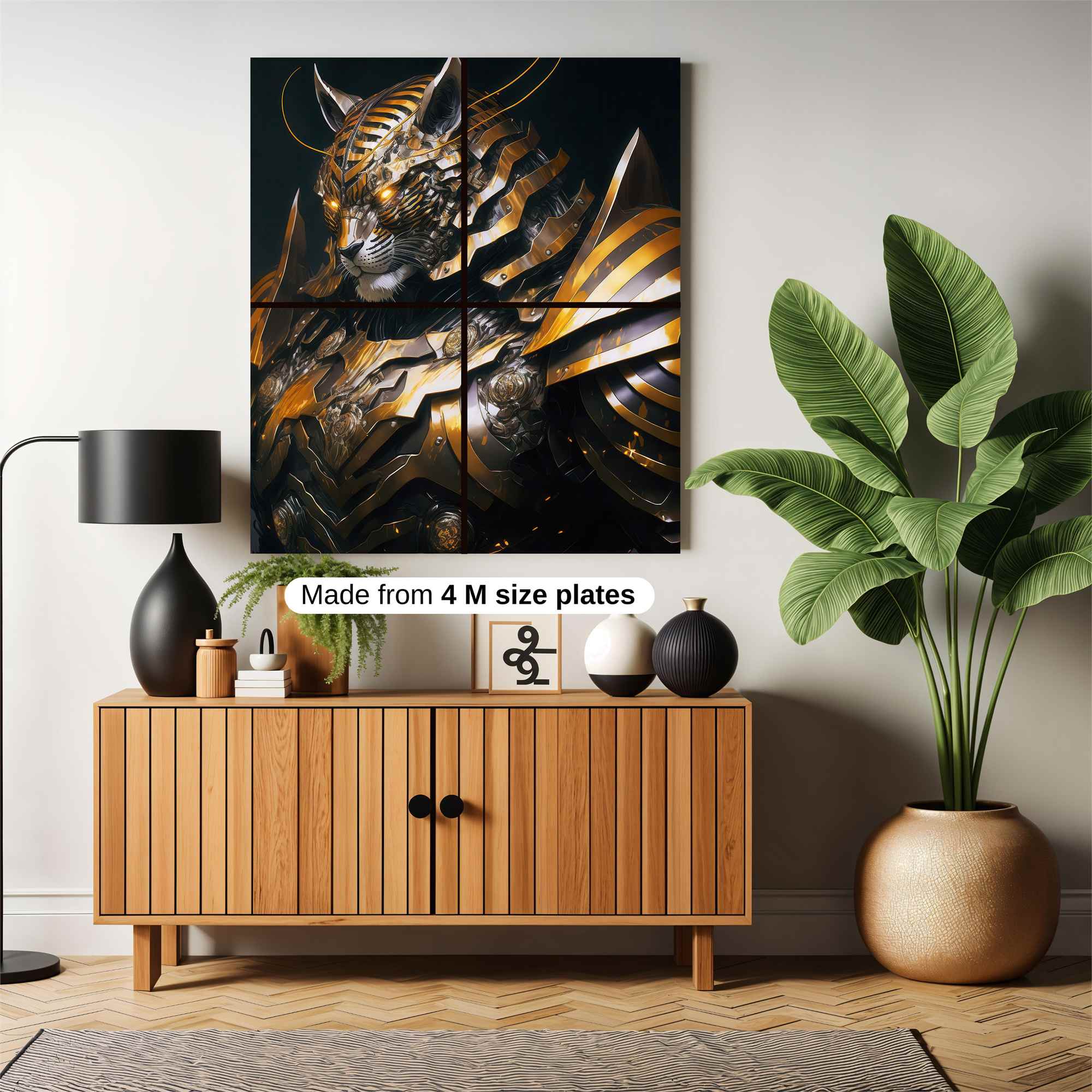 Tiger Majesty Safe Wall Magnetic / M