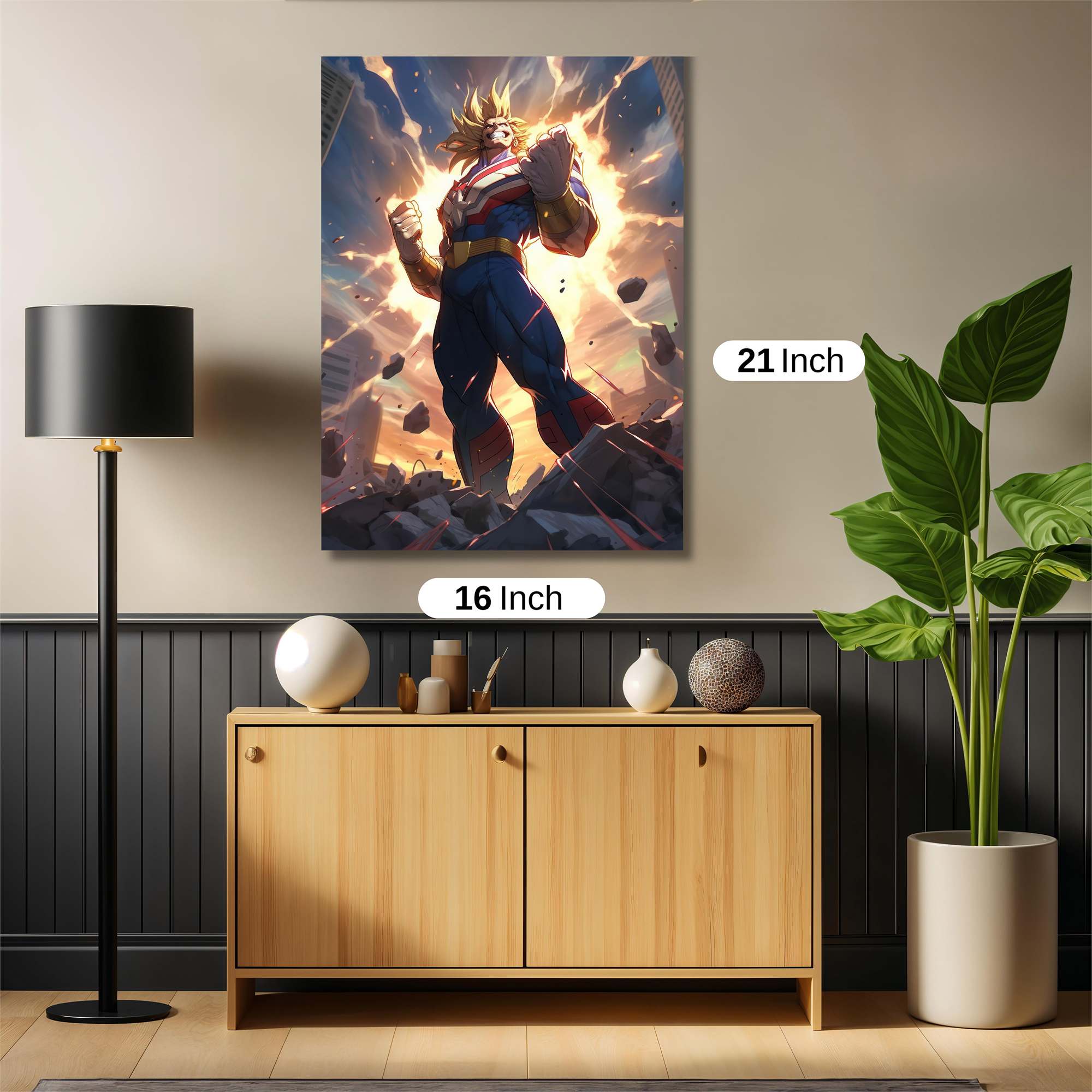 All Might Resurgence Safe Wall Magnetic / M