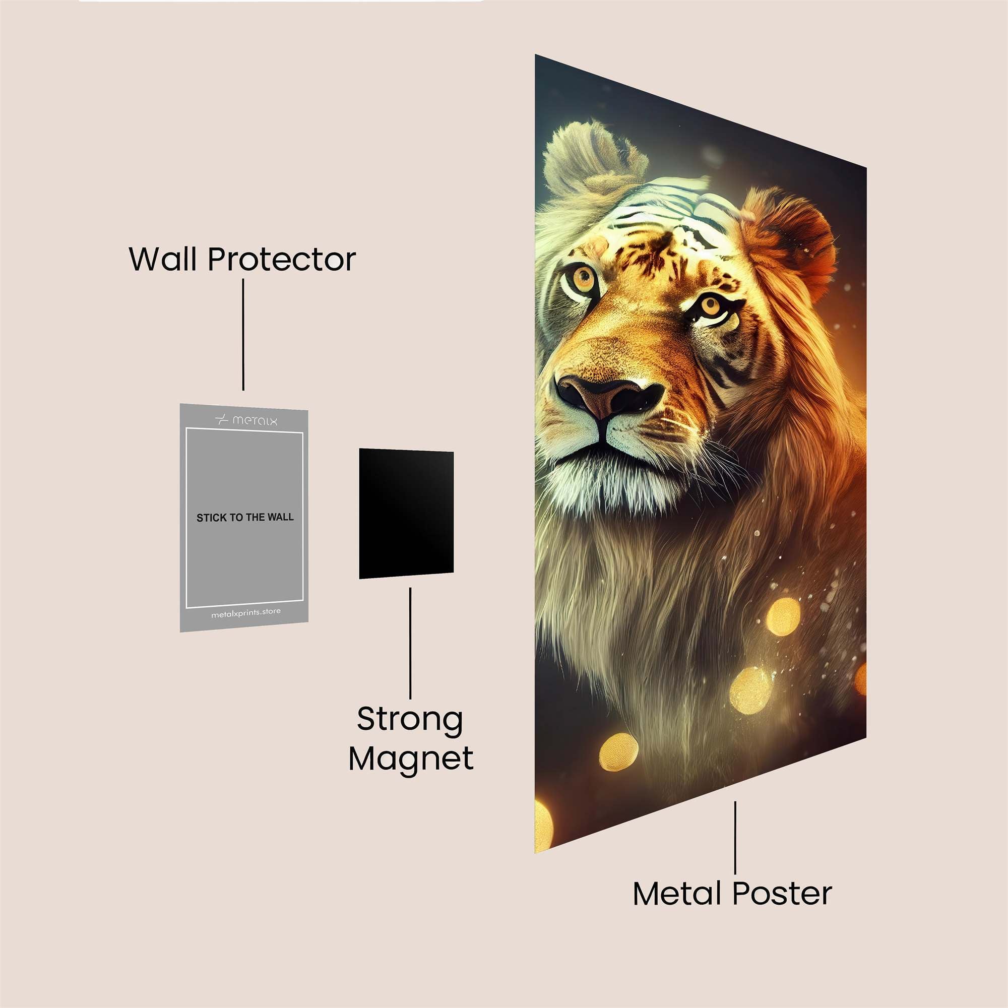 Majestic Glow Safe Wall Magnetic / M