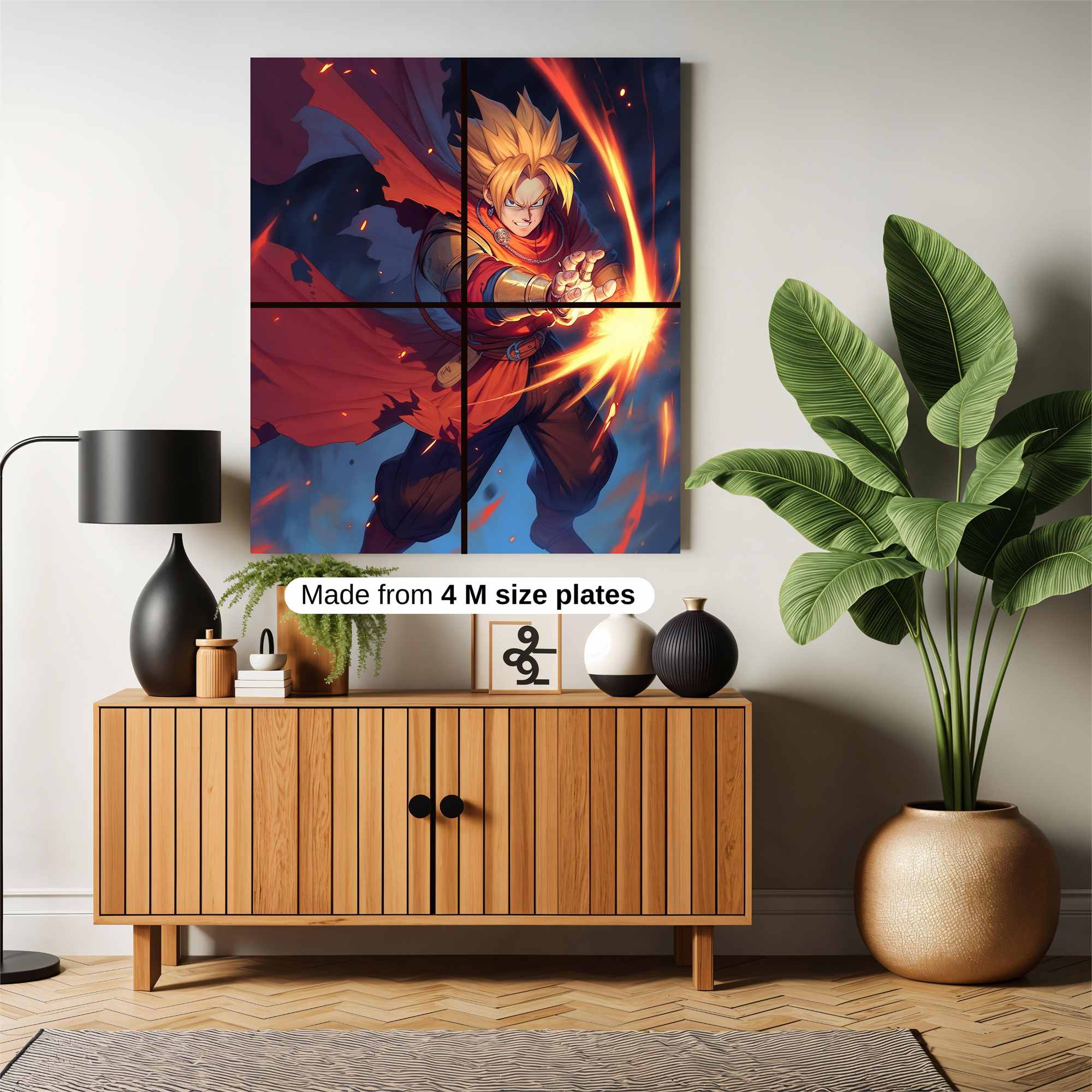 Super Saiyan Blaze Safe Wall Magnetic / M