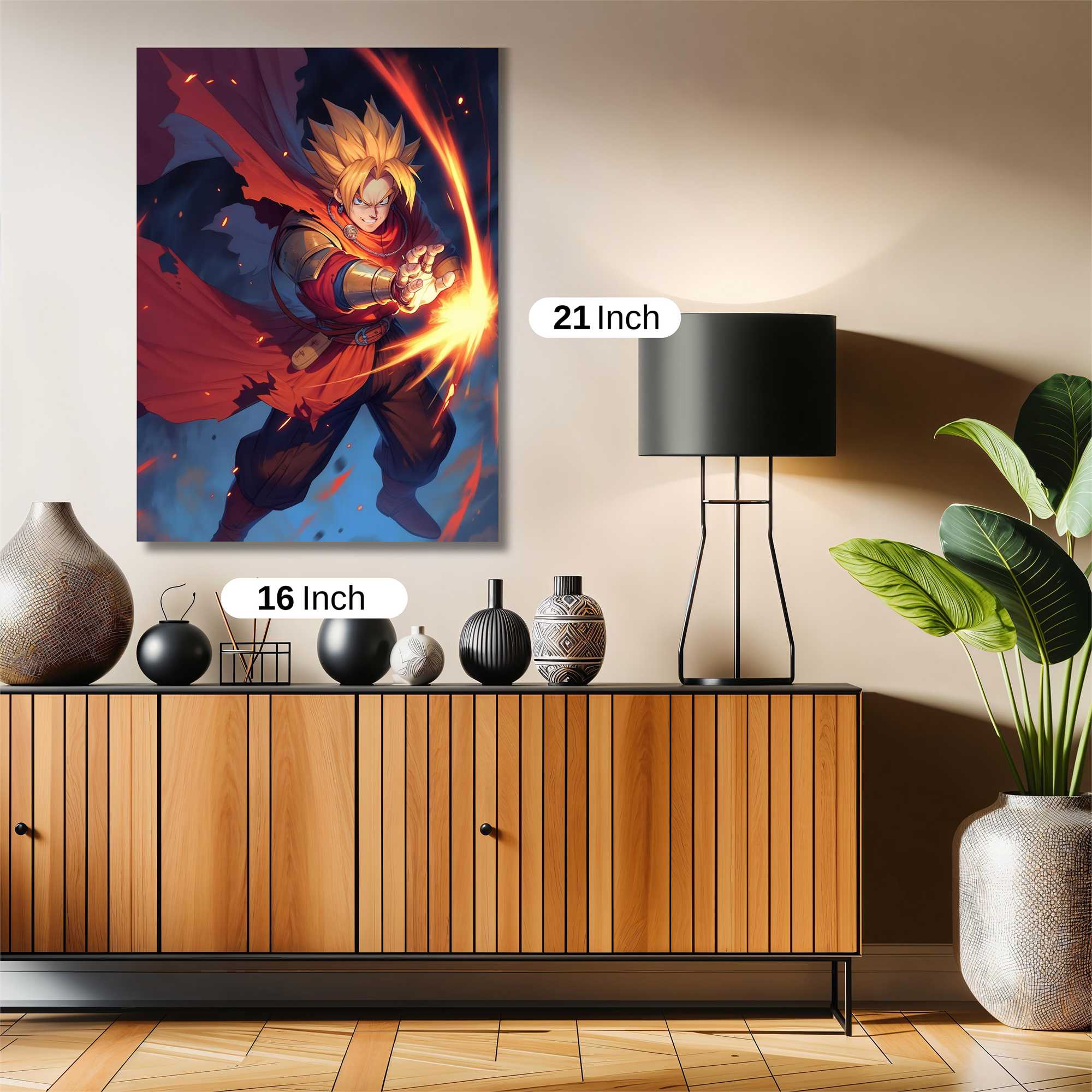Super Saiyan Blaze Safe Wall Magnetic / M