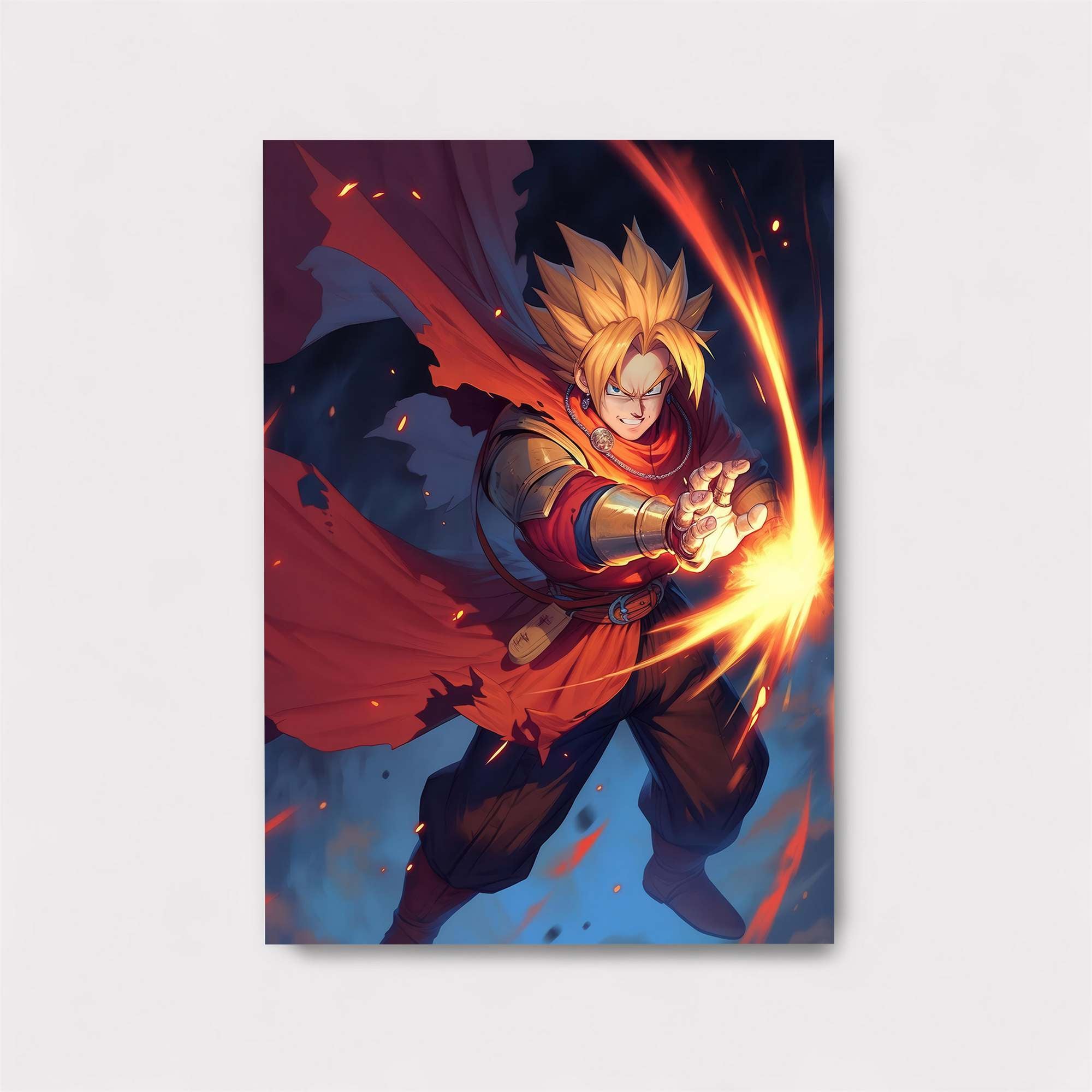 Super Saiyan Blaze Safe Wall Magnetic / M