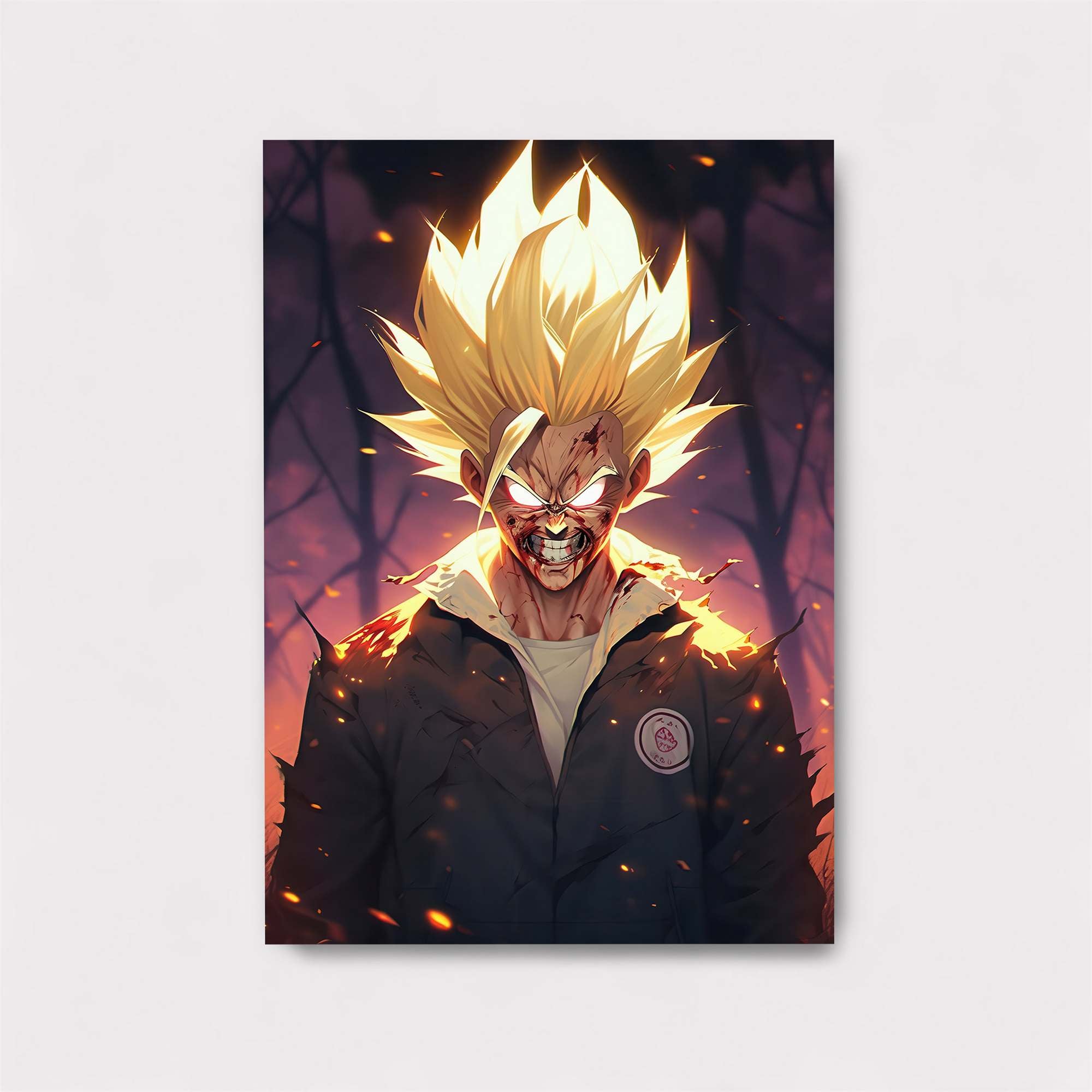 Saiyan Inferno Safe Wall Magnetic / M