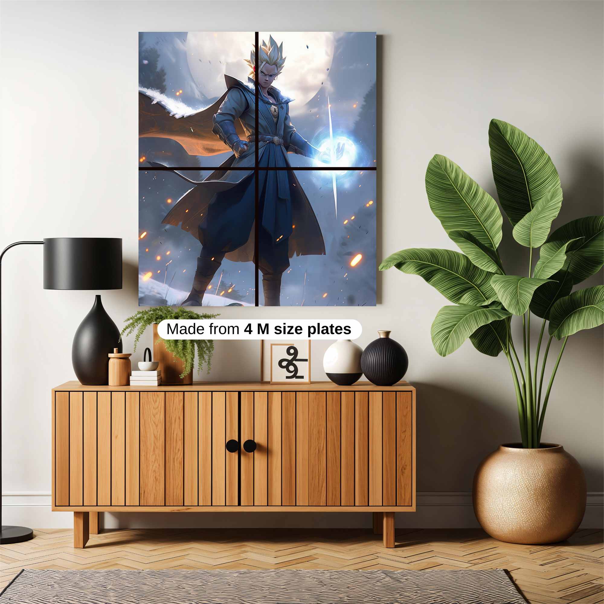 Saiyan Standoff Safe Wall Magnetic / M