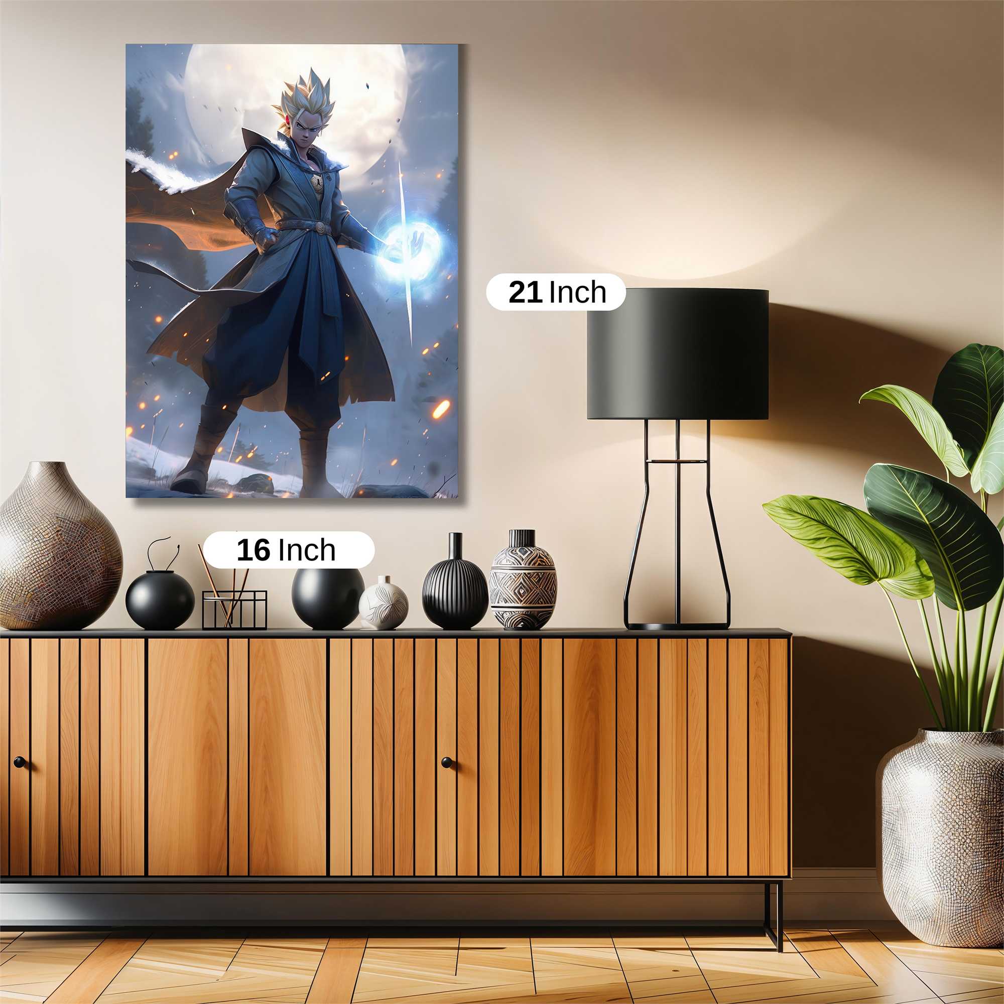 Saiyan Standoff Safe Wall Magnetic / M