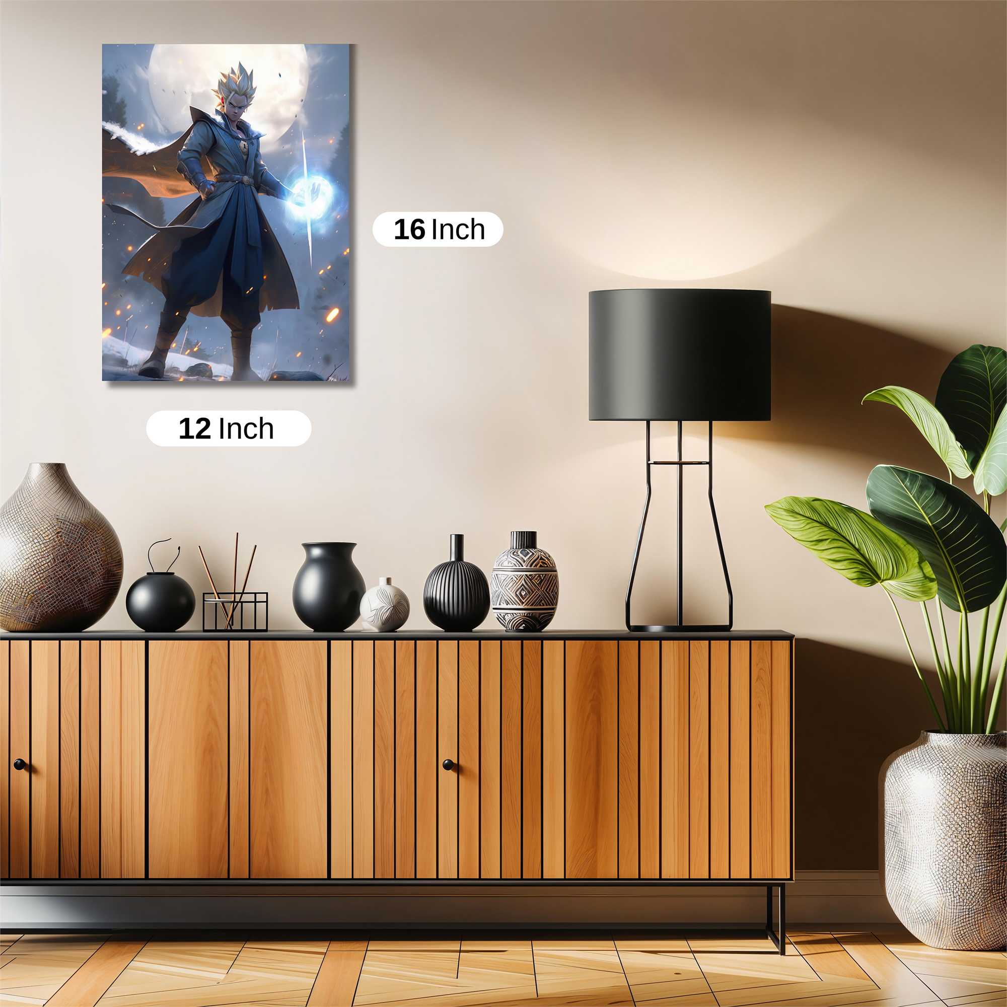 Saiyan Standoff Safe Wall Magnetic / M