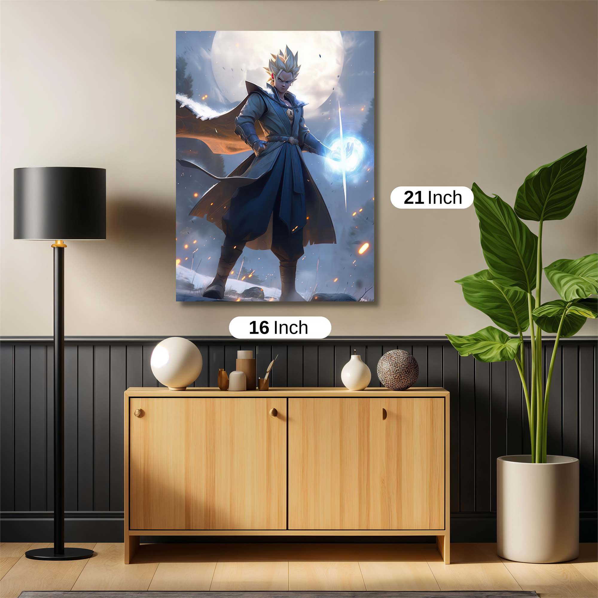 Saiyan Standoff Safe Wall Magnetic / M