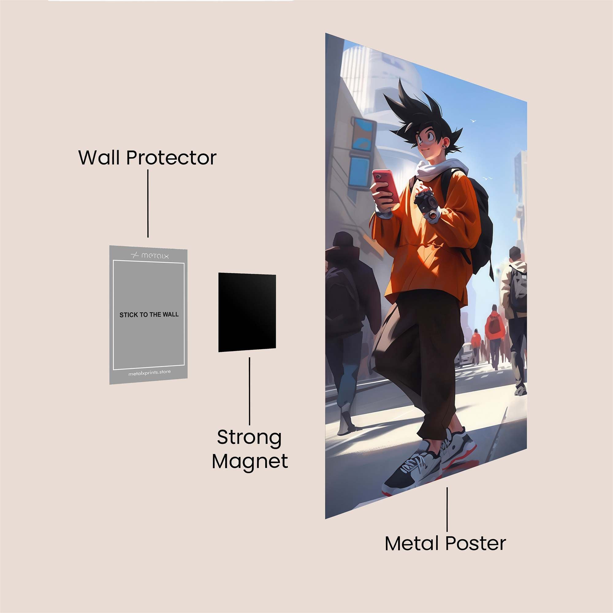 Urban Saiyan Safe Wall Magnetic / M
