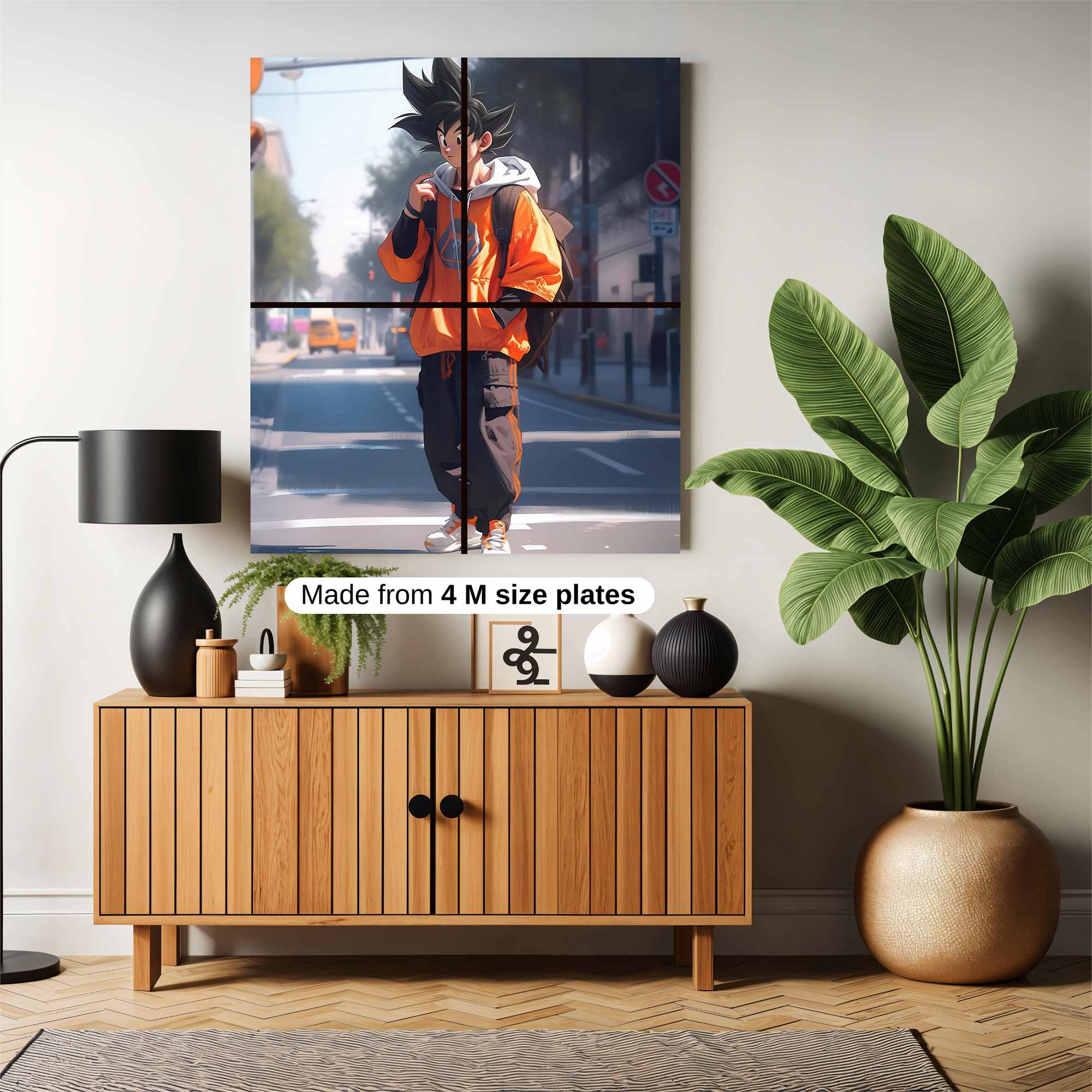 Goku Urbanwave Safe Wall Magnetic / M