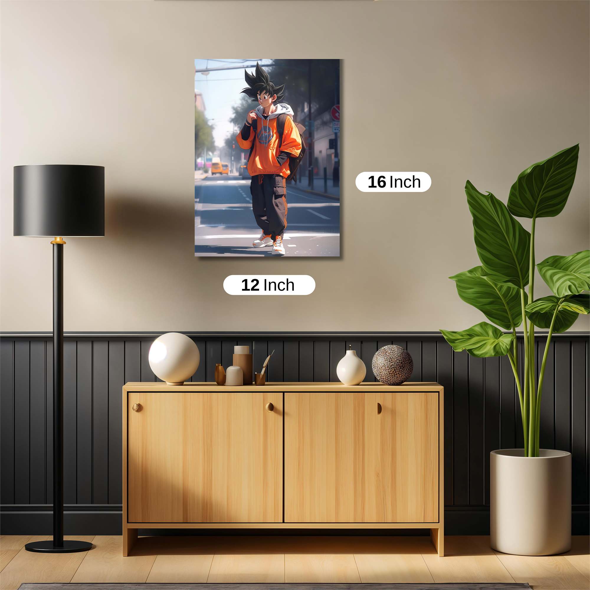 Goku Urbanwave Safe Wall Magnetic / M
