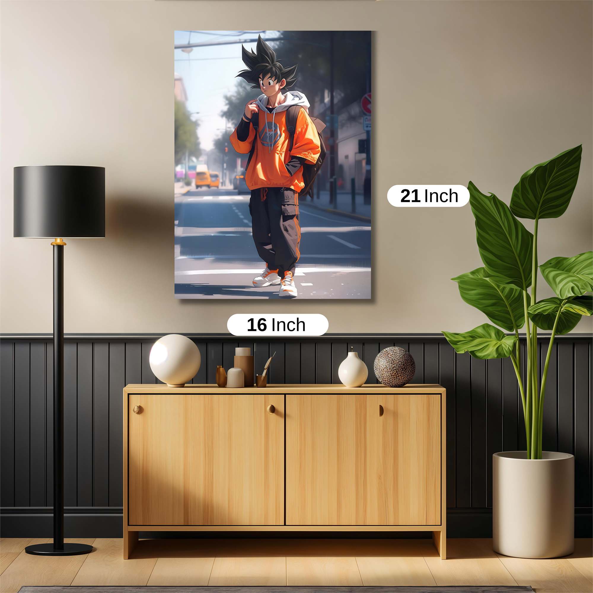 Goku Urbanwave Safe Wall Magnetic / M