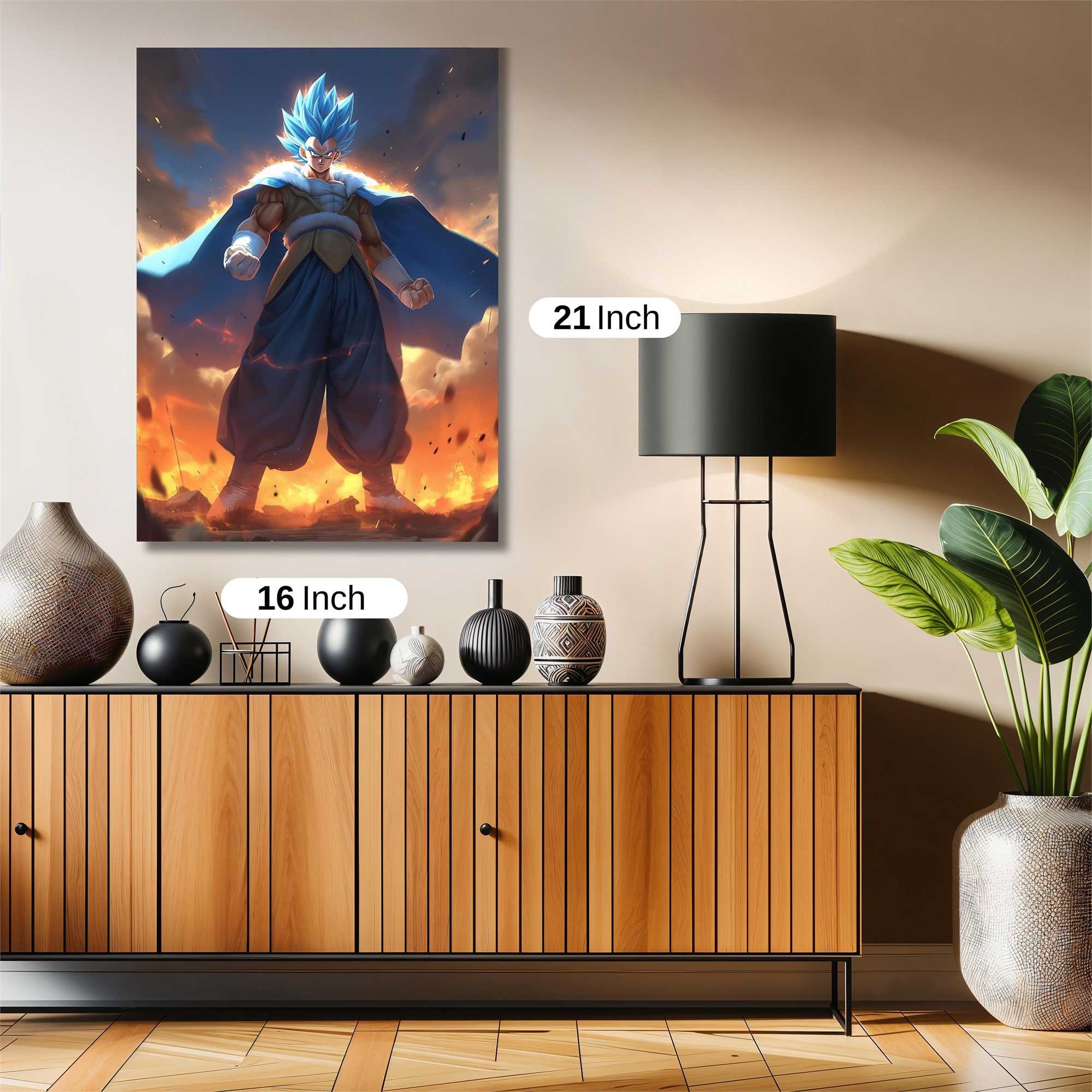 Vegeta Ascendant Safe Wall Magnetic / M