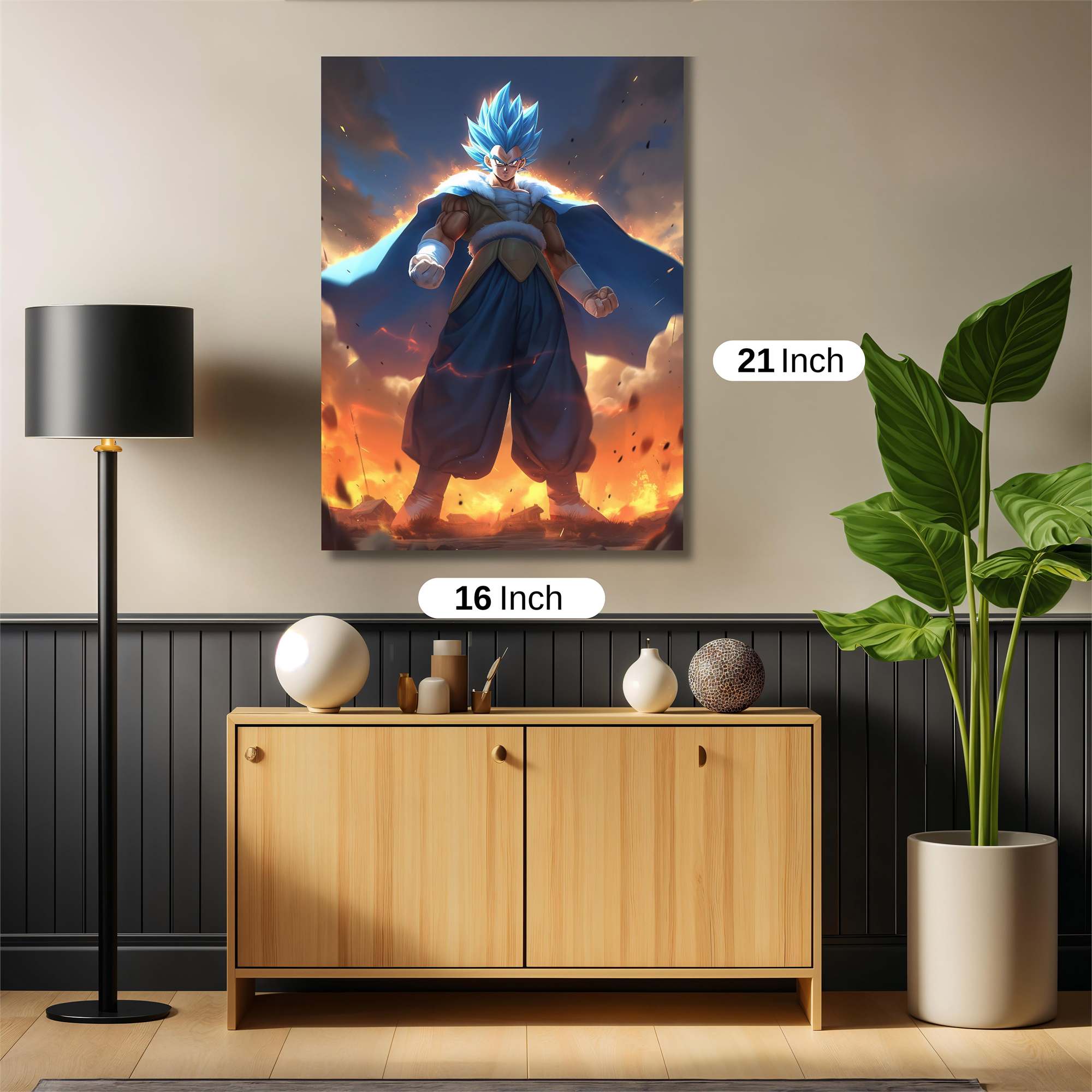 Vegeta Ascendant Safe Wall Magnetic / M