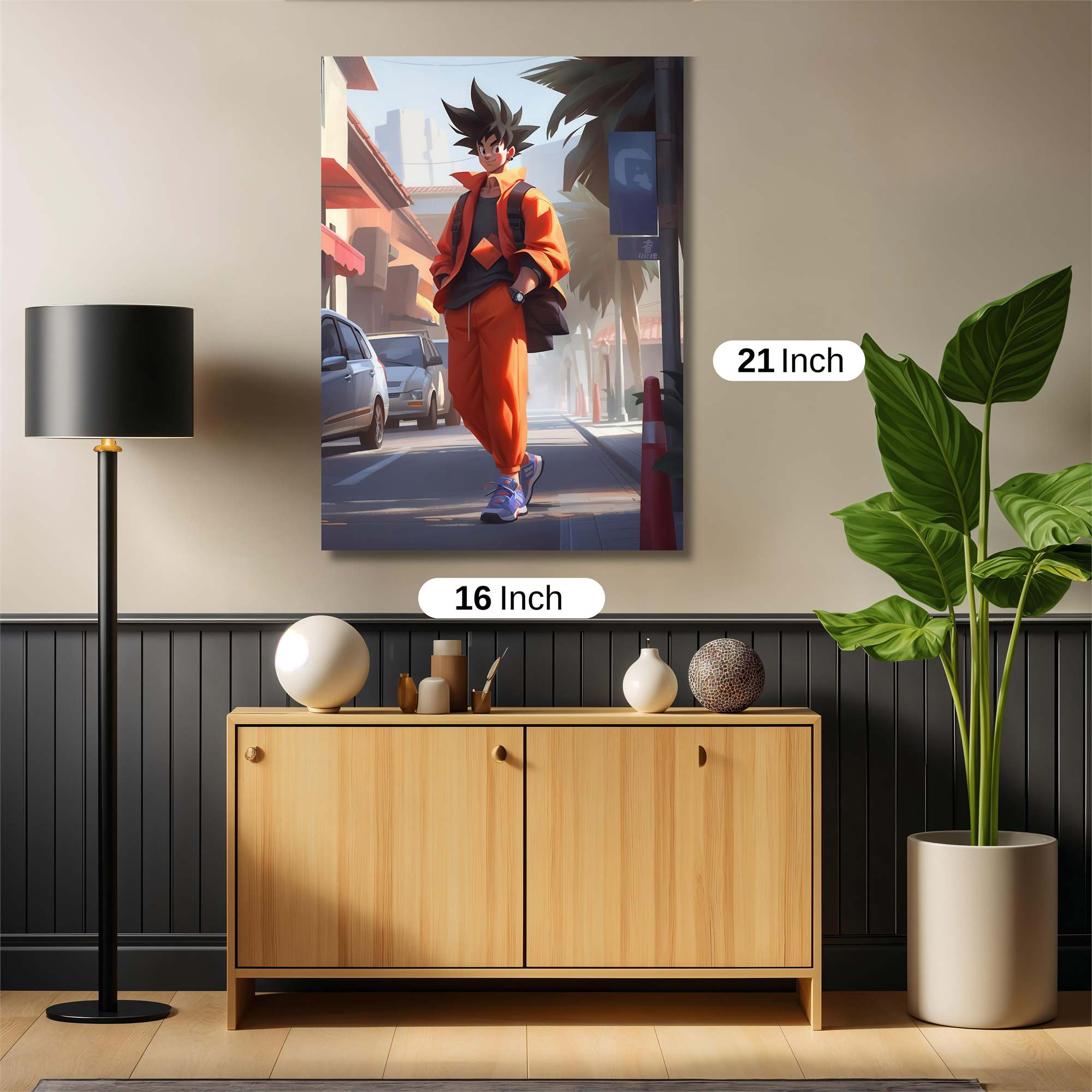 Goku Urbanity Safe Wall Magnetic / M