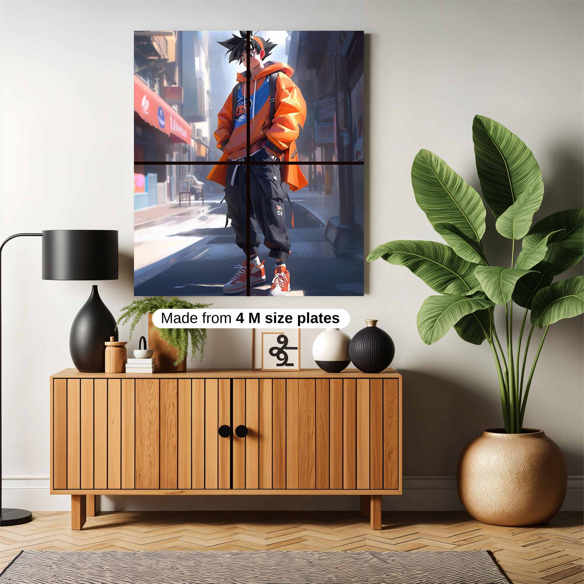 Saiyan Style Safe Wall Magnetic / M