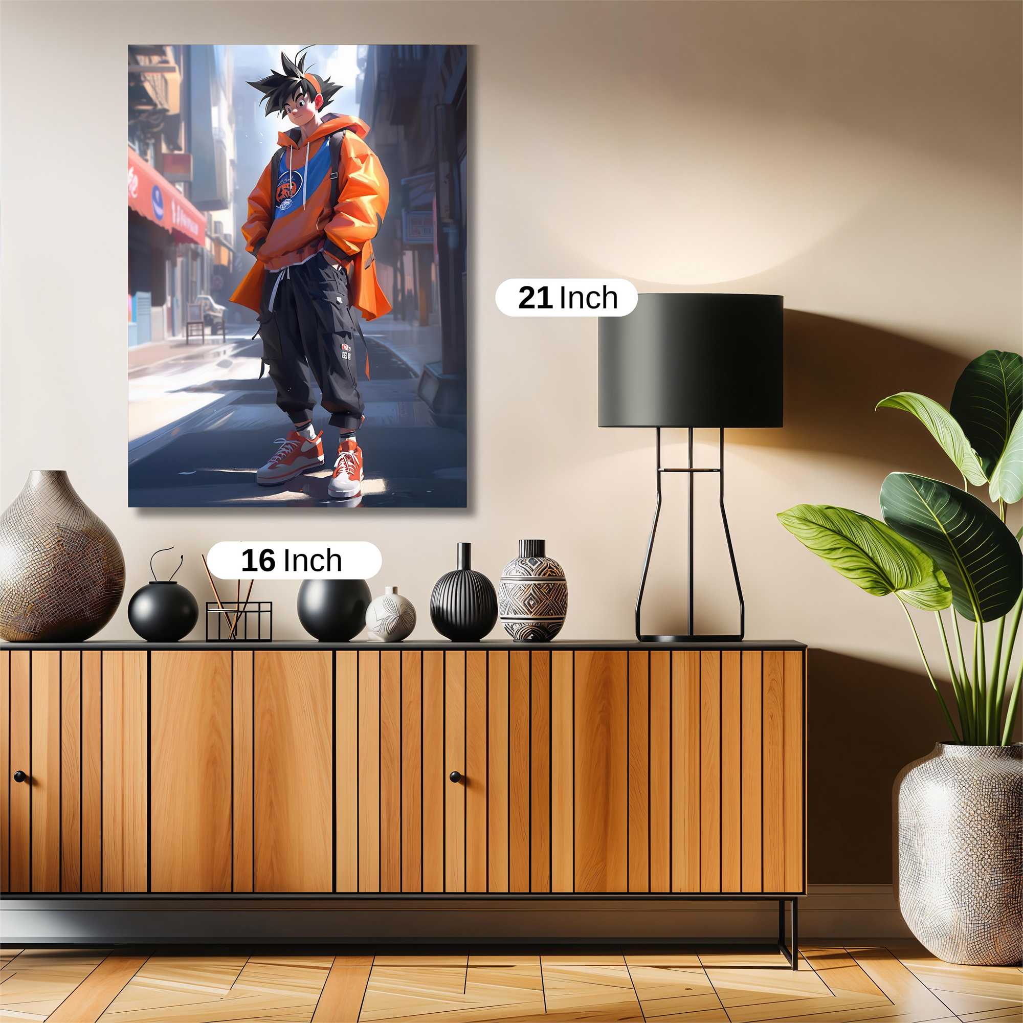 Saiyan Style Safe Wall Magnetic / M