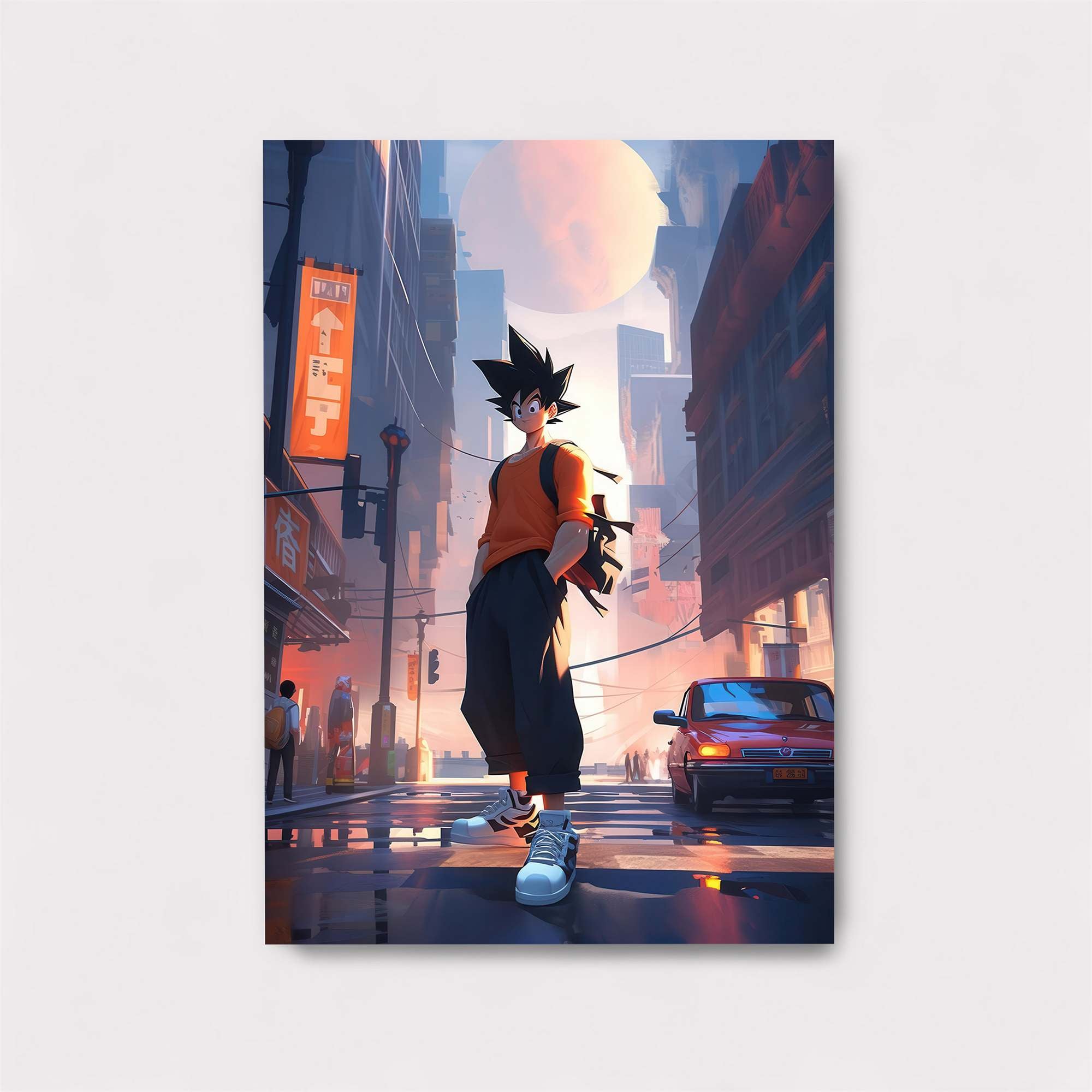 Goku Wanderlust Safe Wall Magnetic / M