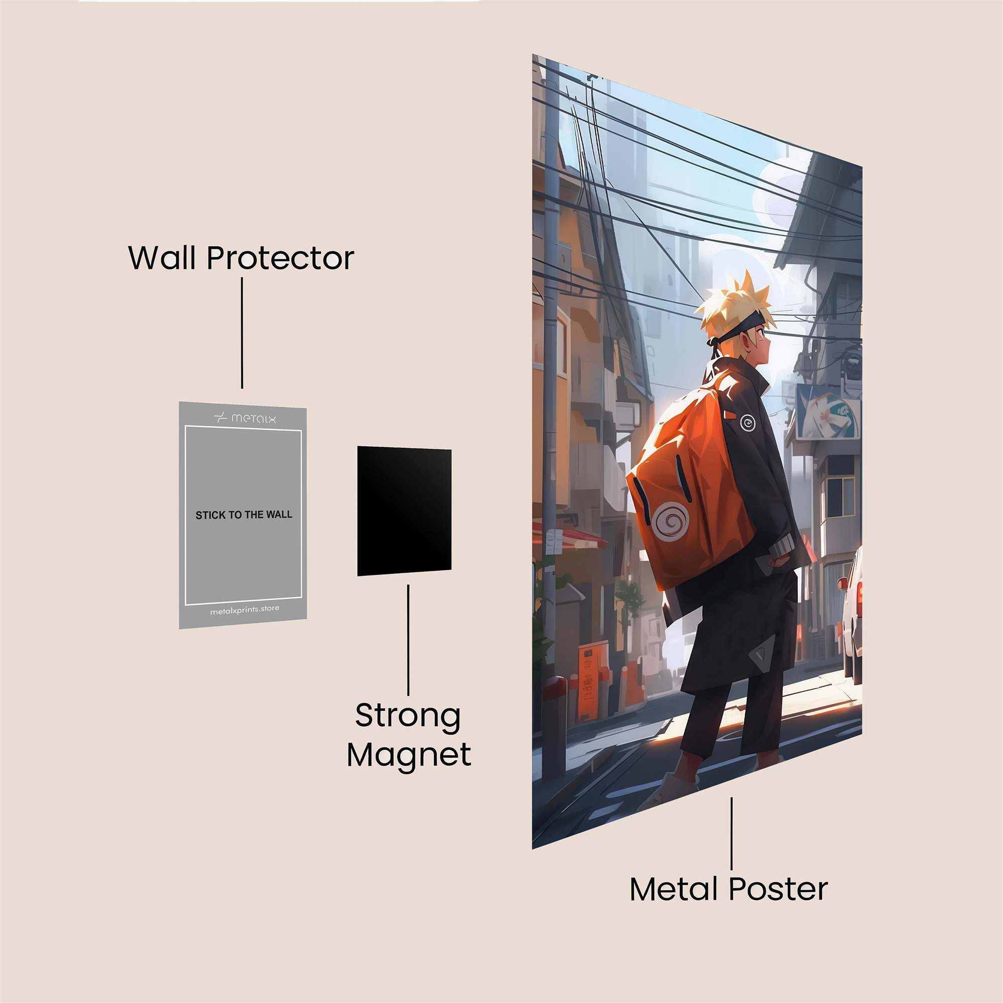 Urban Journey Safe Wall Magnetic / M