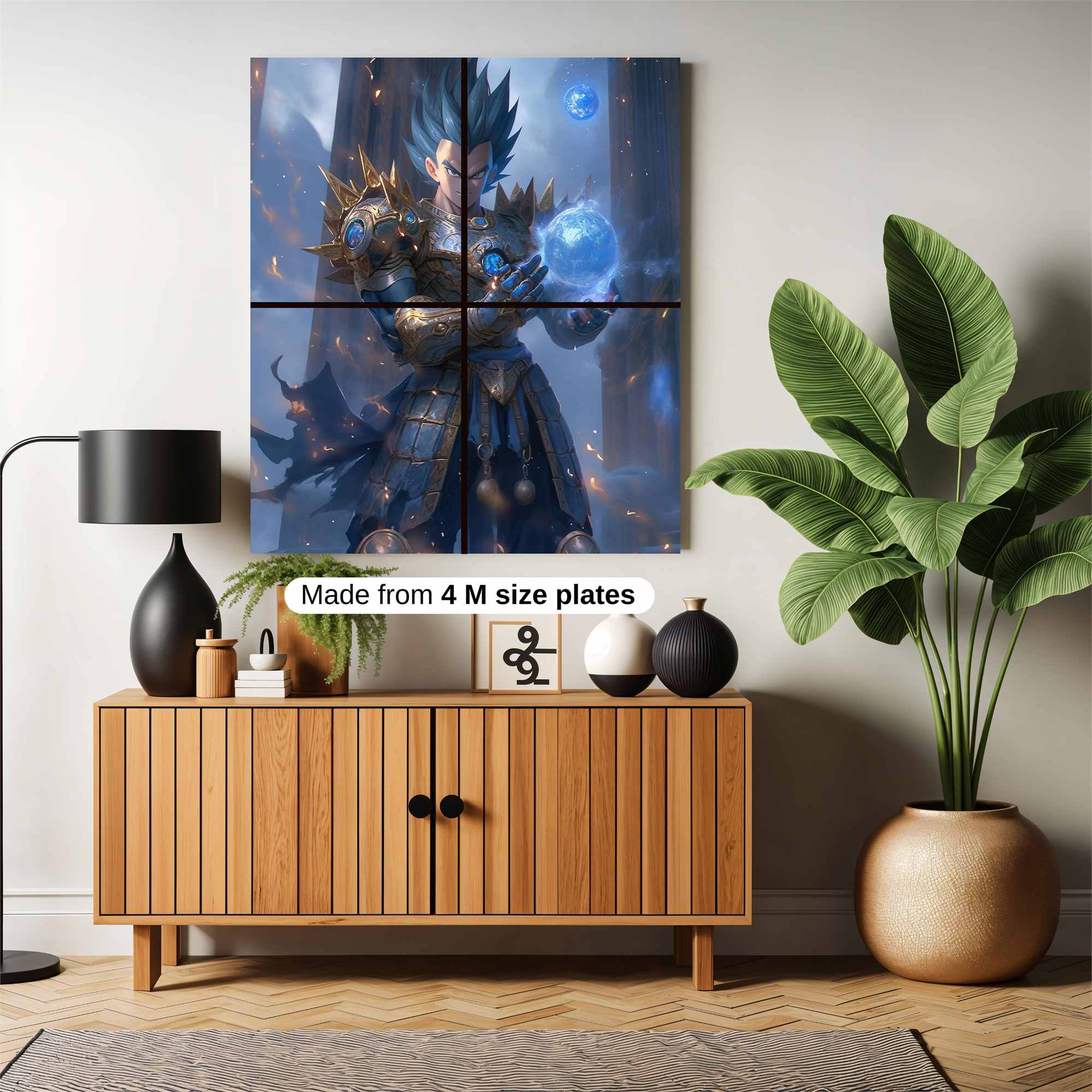 Saiyan Majesty Safe Wall Magnetic / M