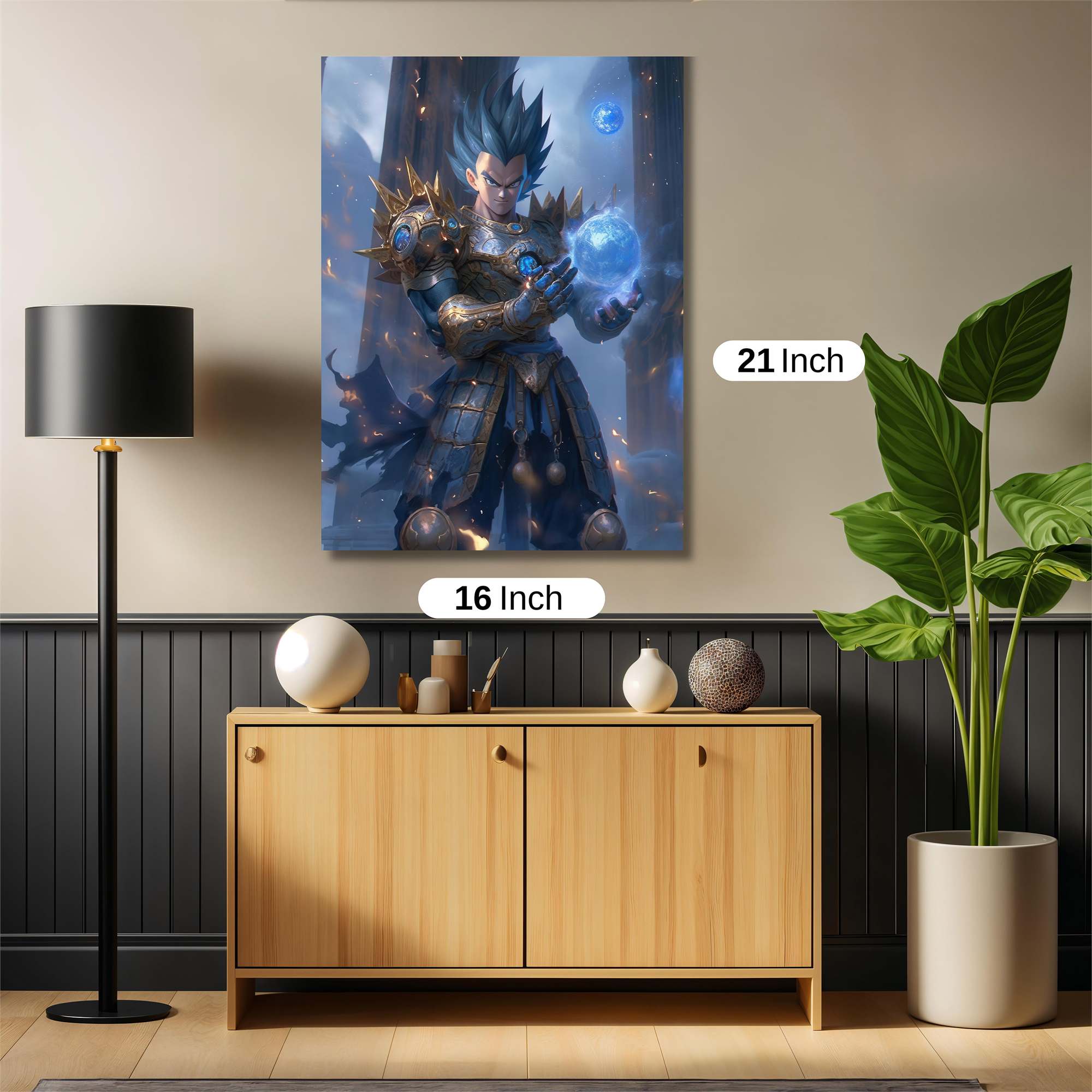 Saiyan Majesty Safe Wall Magnetic / M