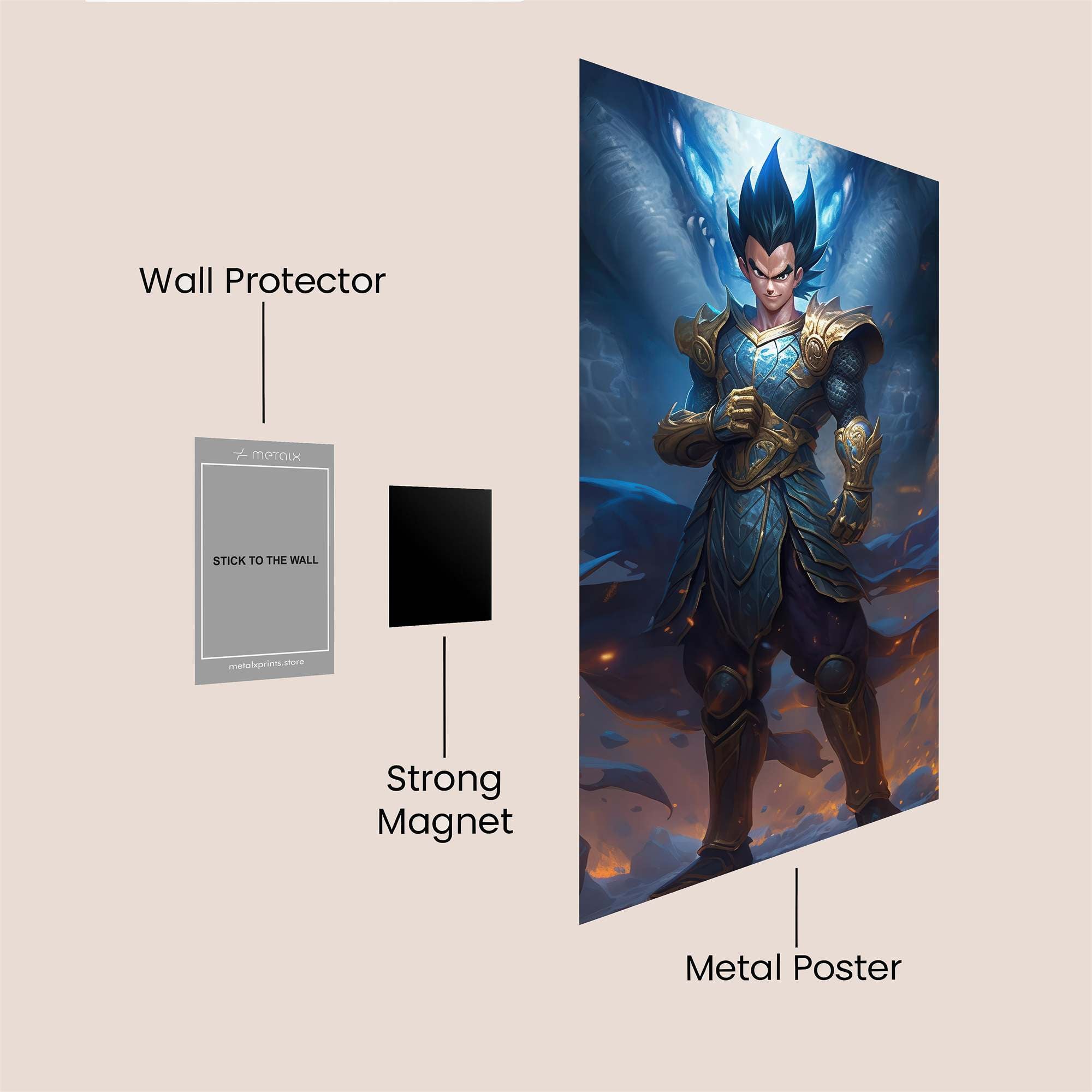 Warrior Ascendant Safe Wall Magnetic / M