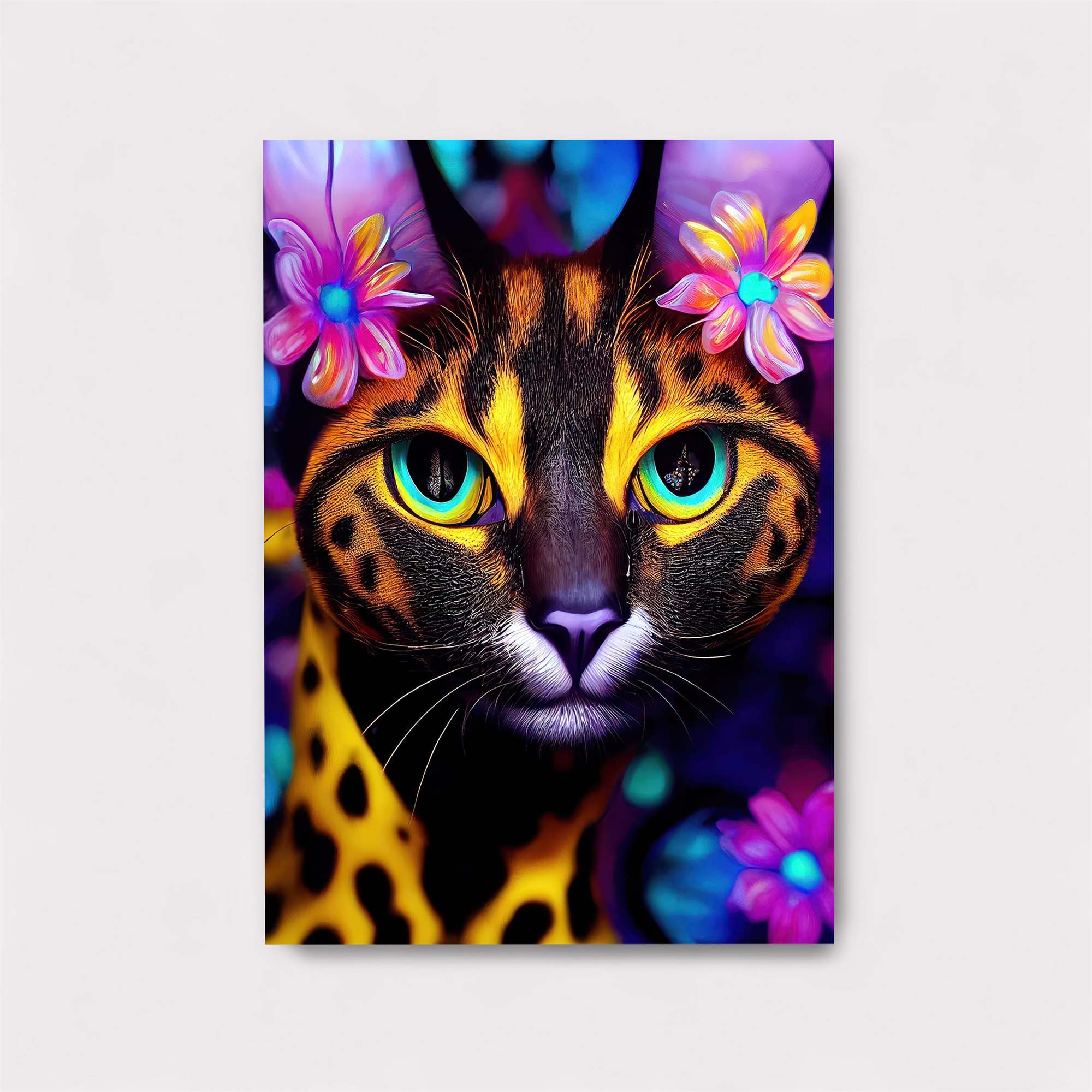 Vivid Feline Safe Wall Magnetic / M