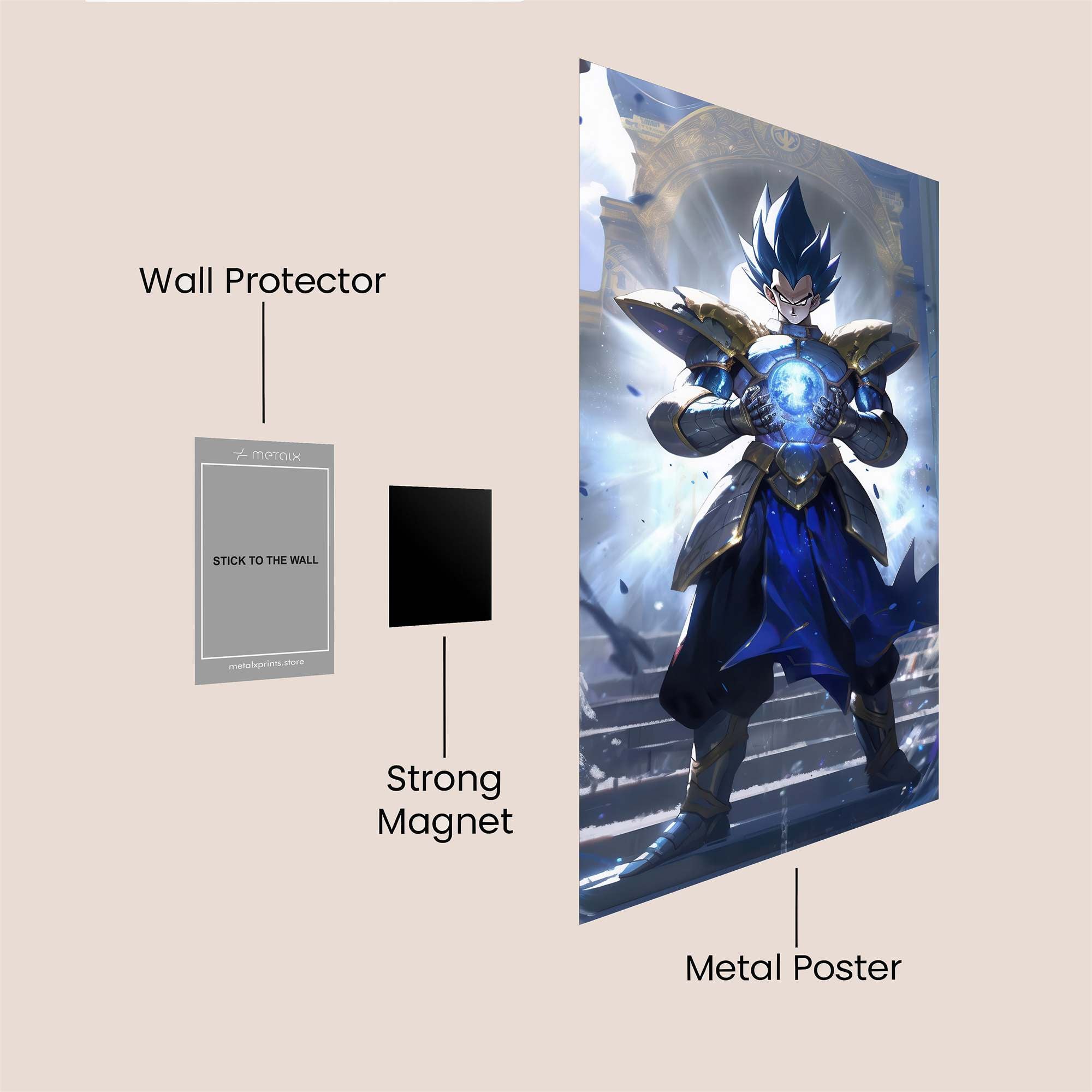 Powerful Ascension Safe Wall Magnetic / M