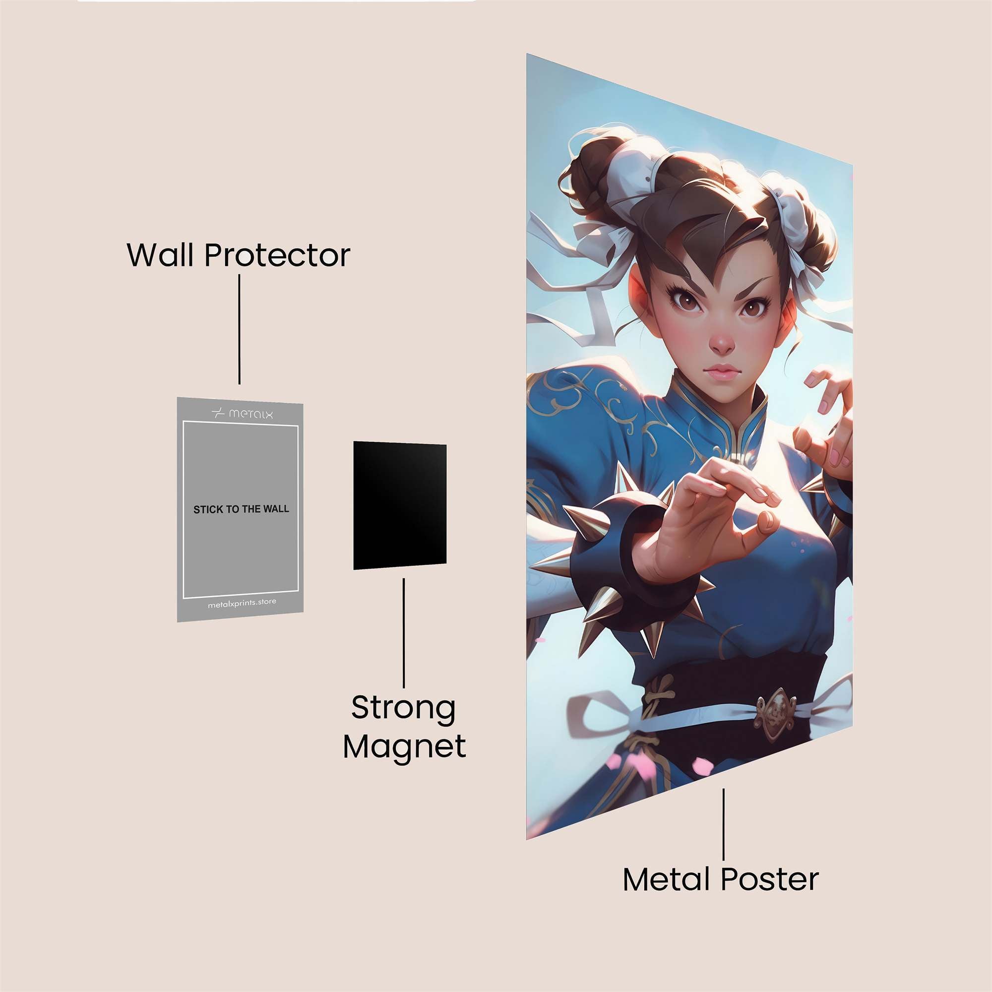 Chun-Li Reverie Safe Wall Magnetic / M