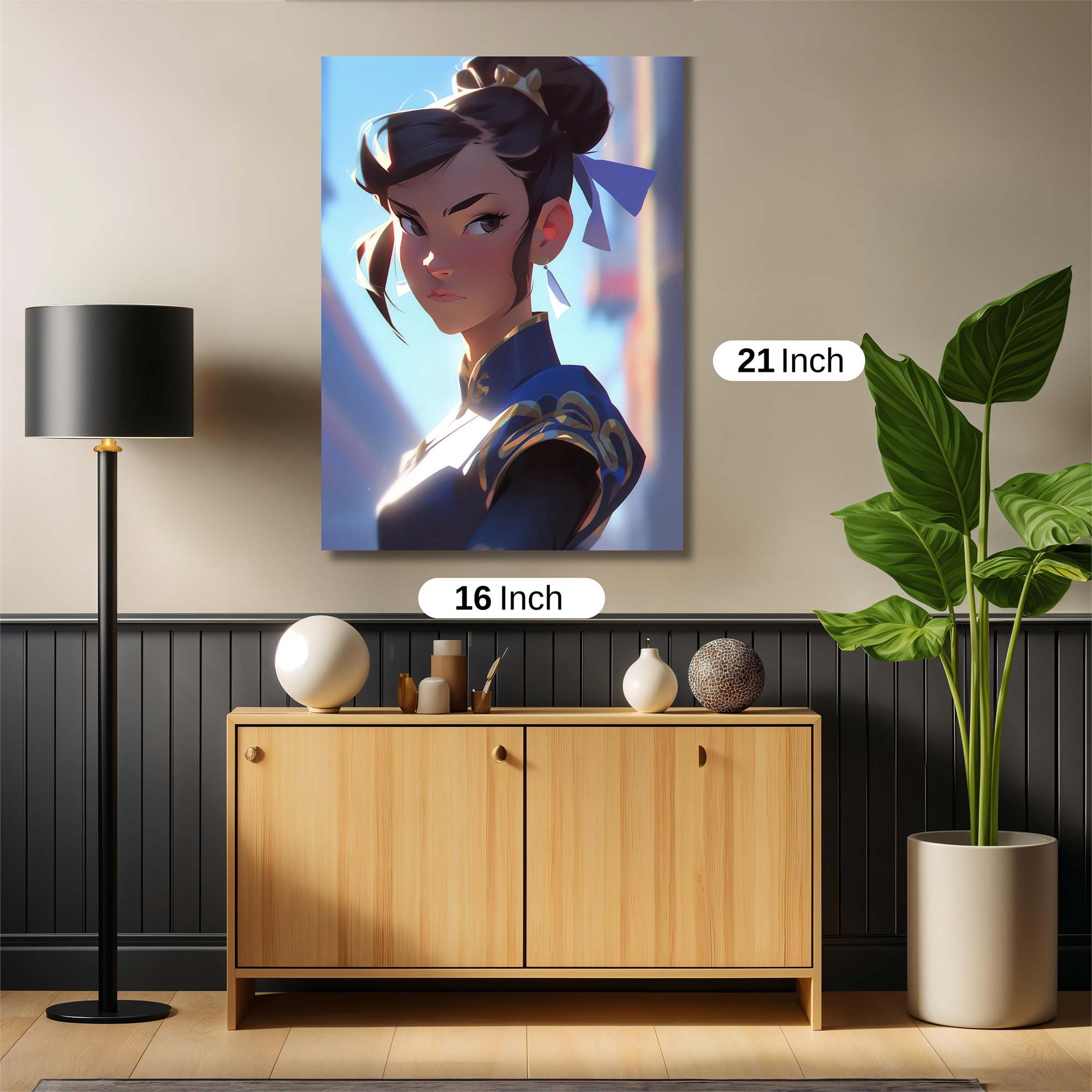 Chun-Li Radiance Safe Wall Magnetic / M