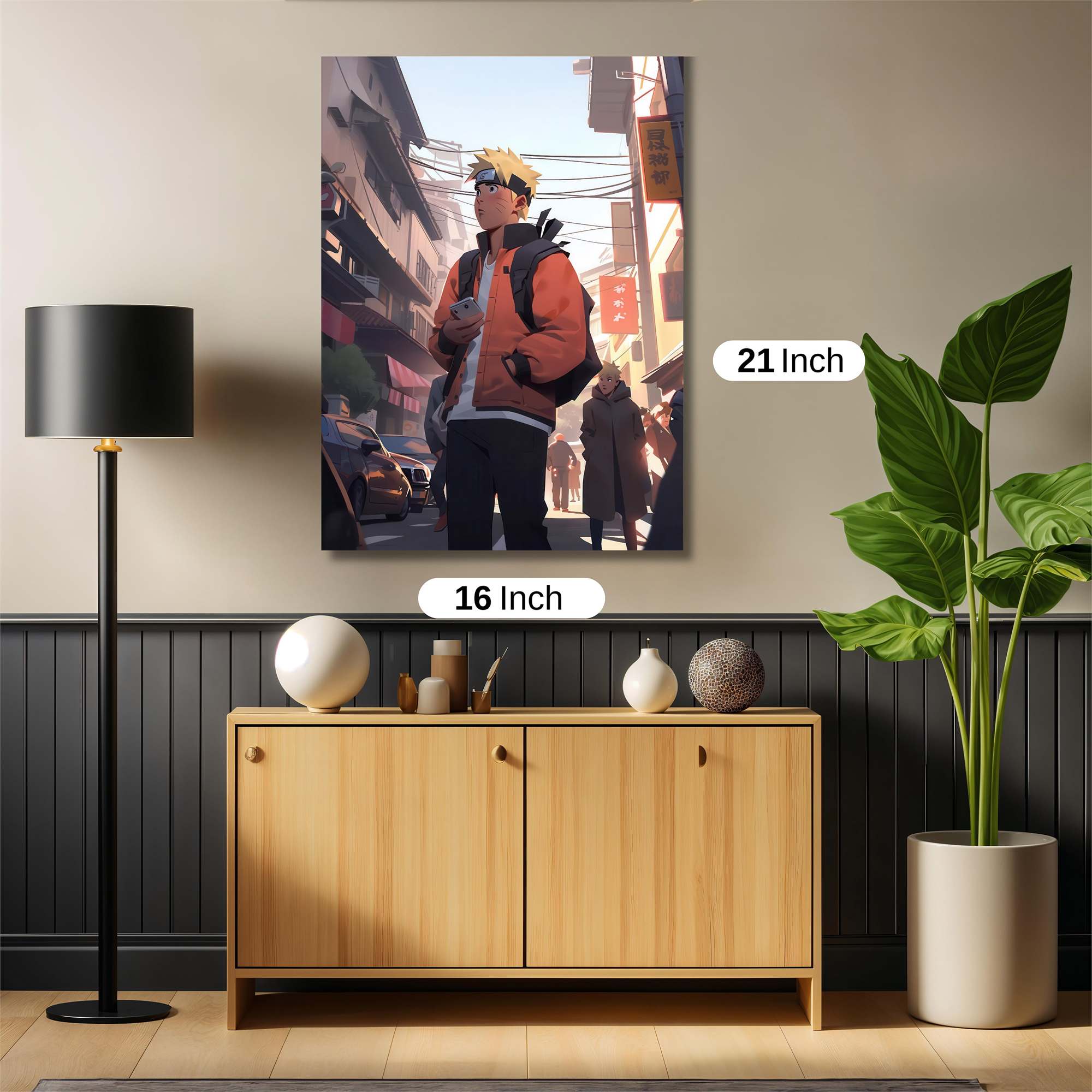 Naruto Urbania Safe Wall Magnetic / M