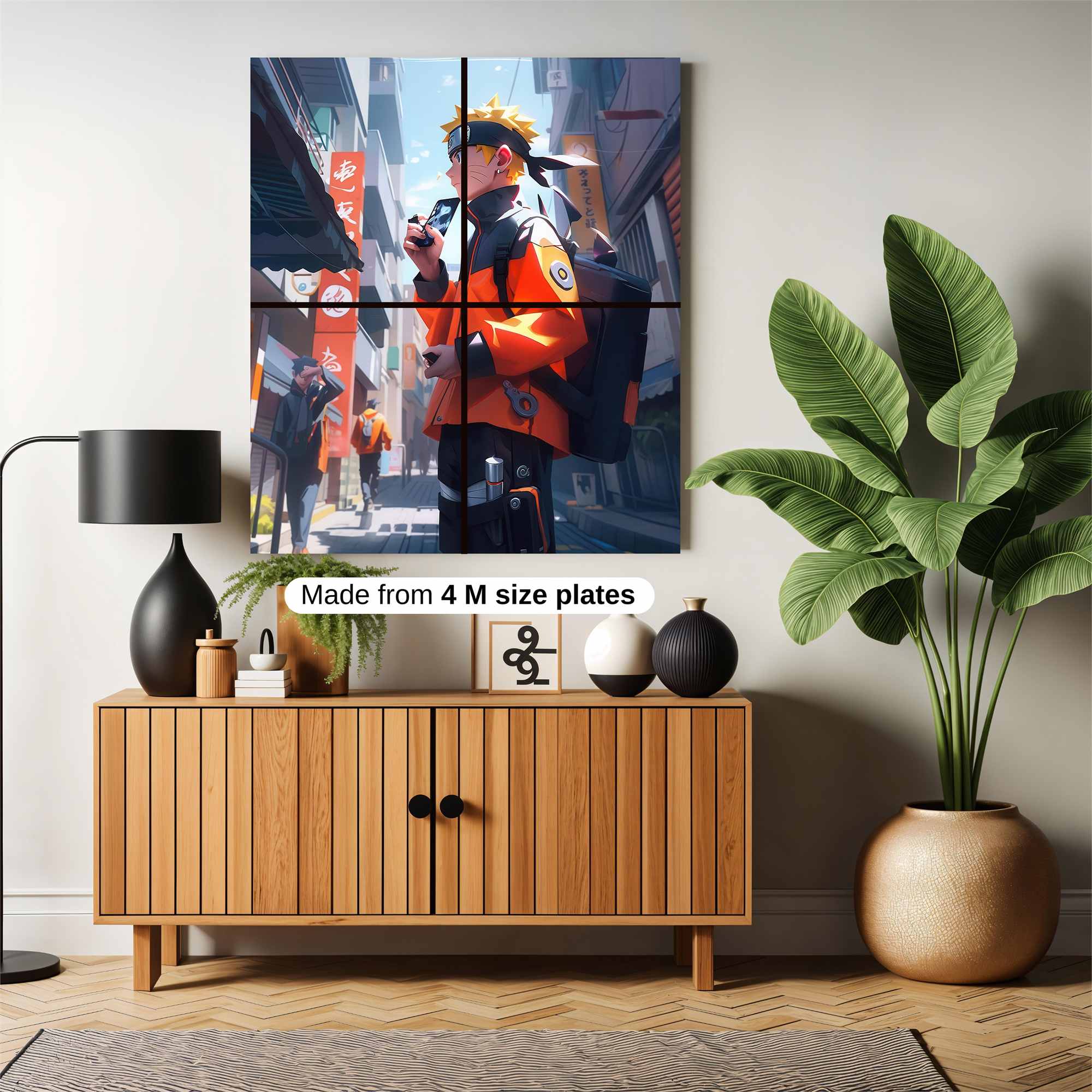 Naruto Wanderlust Safe Wall Magnetic / M