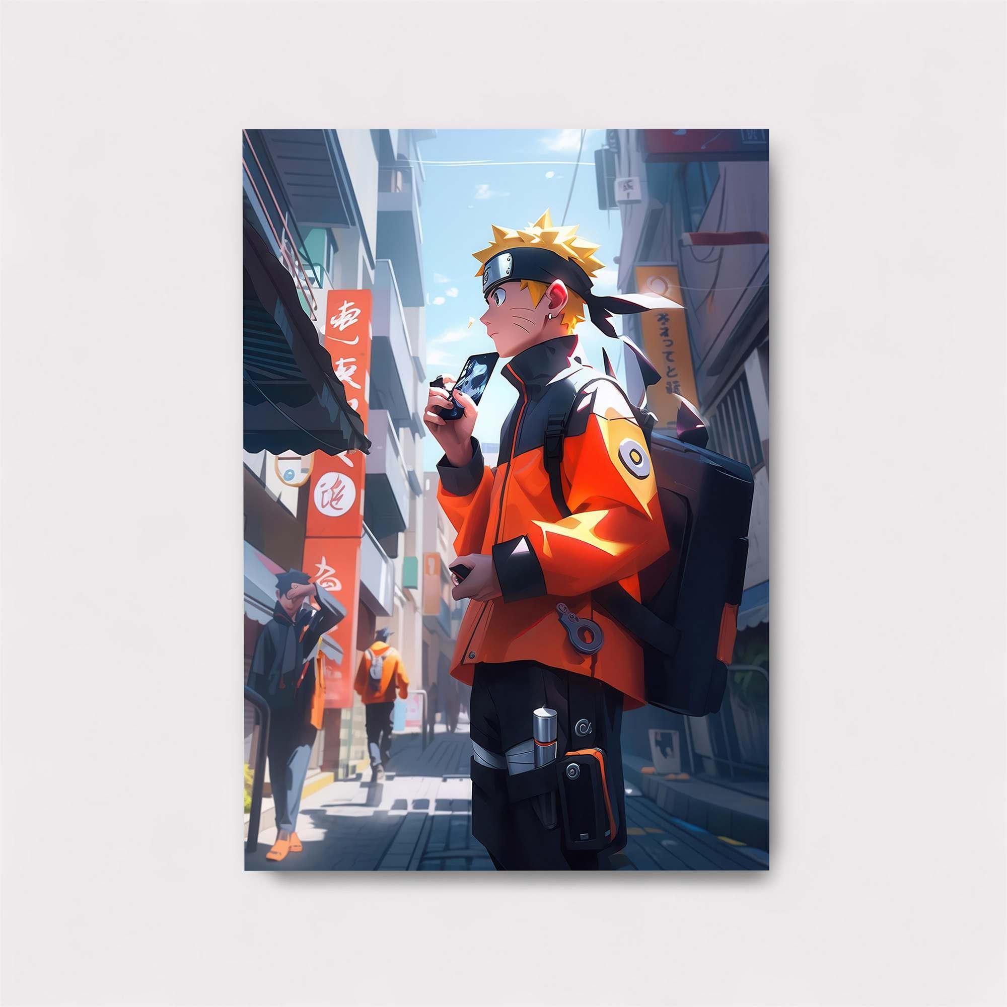Naruto Wanderlust Safe Wall Magnetic / M
