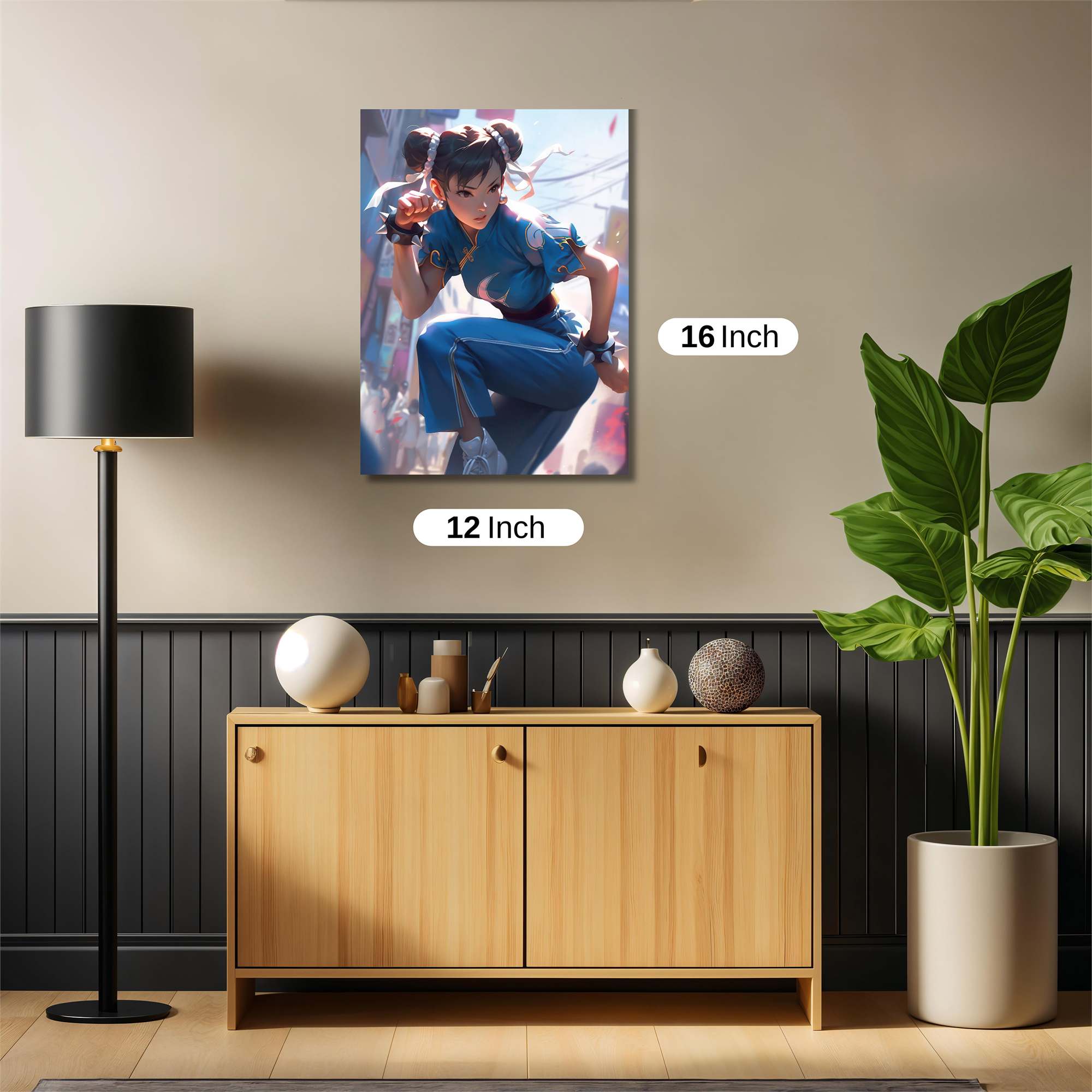 Chun-Li Strikespirit Safe Wall Magnetic / M