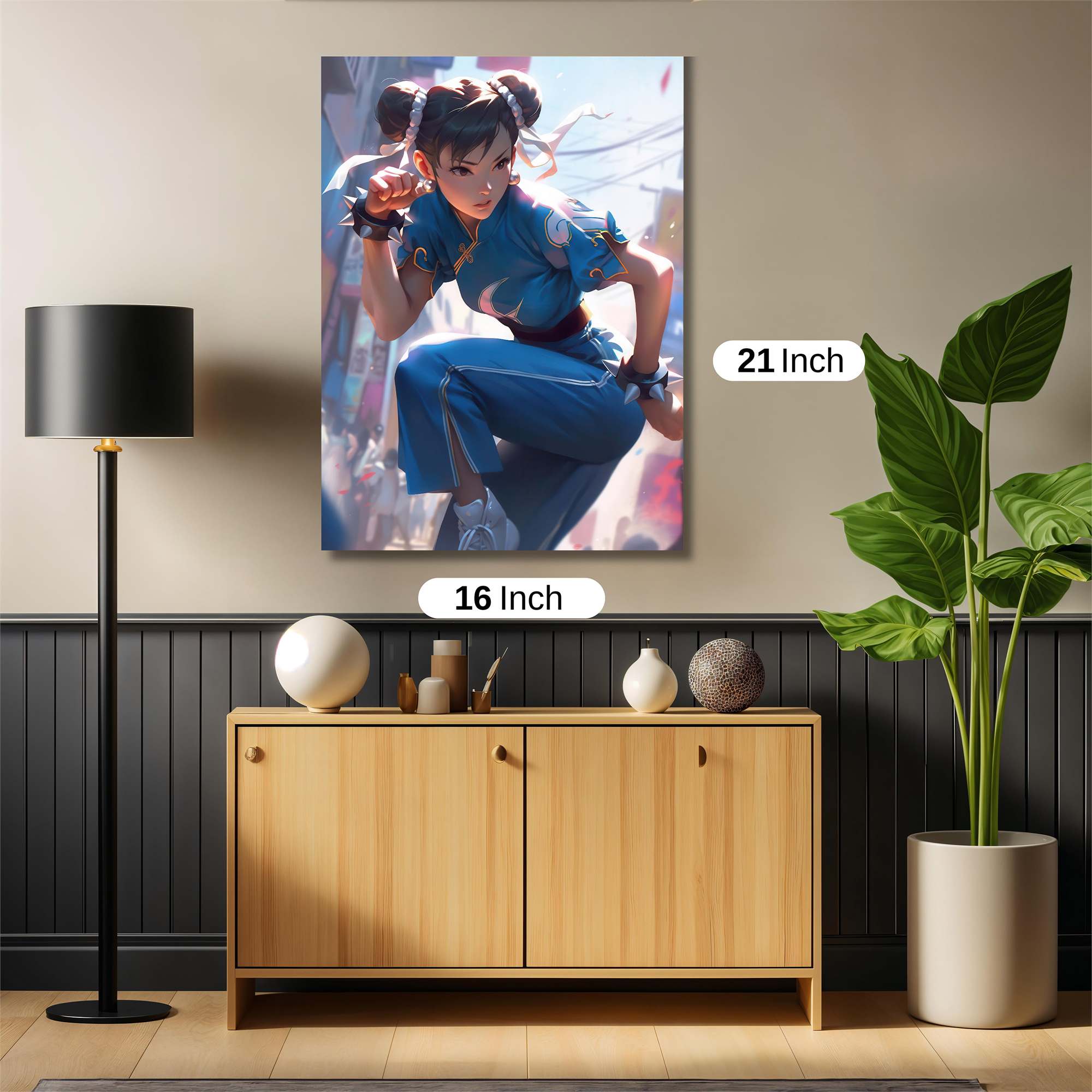 Chun-Li Strikespirit Safe Wall Magnetic / M