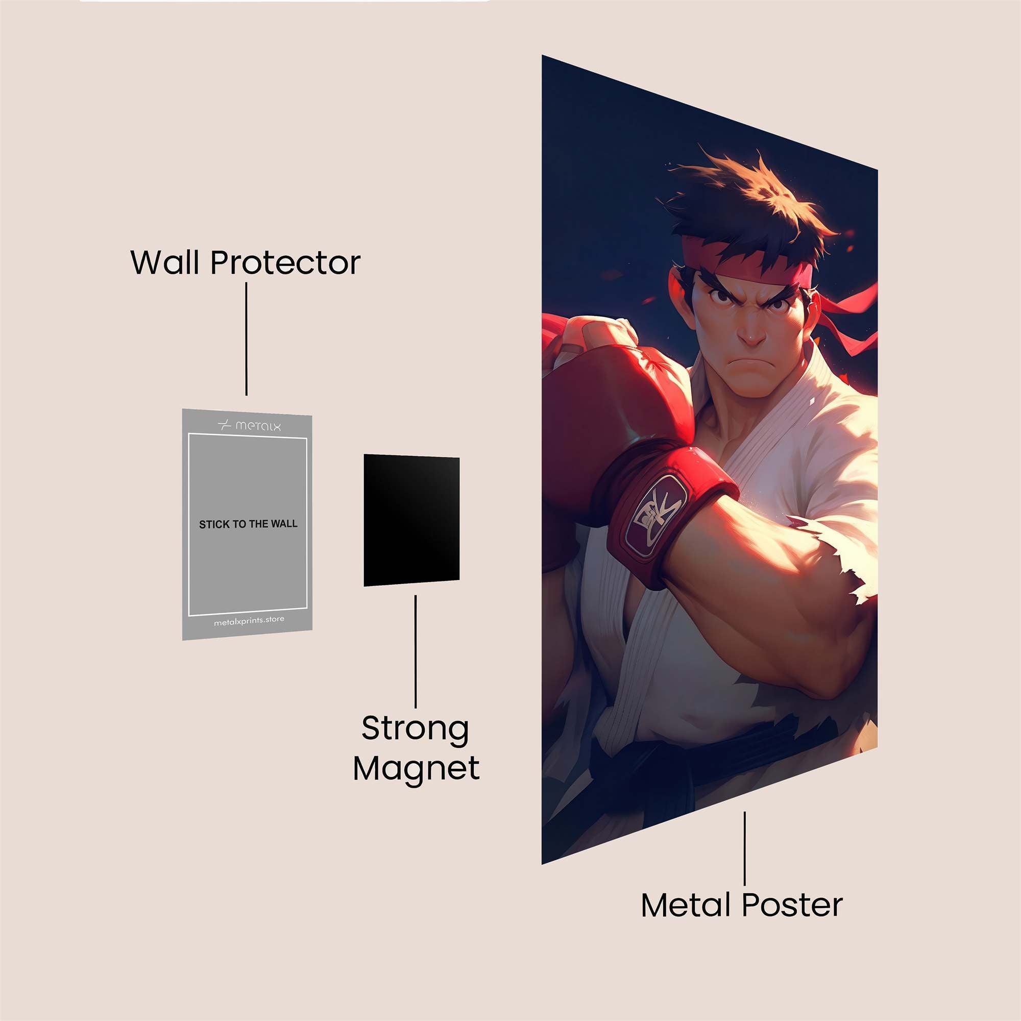 Ryu Resolve Safe Wall Magnetic / M