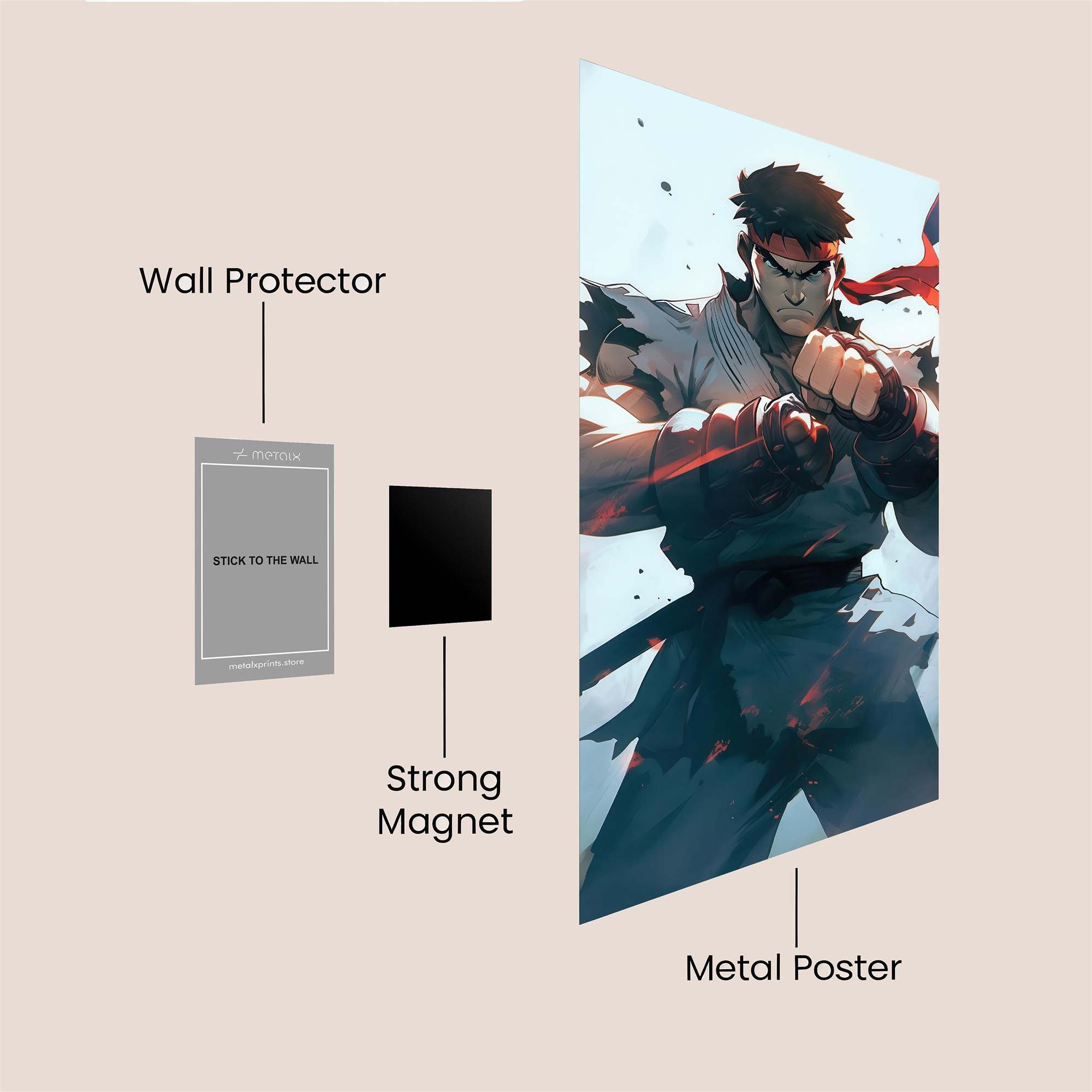 Ryu Resolve Safe Wall Magnetic / M