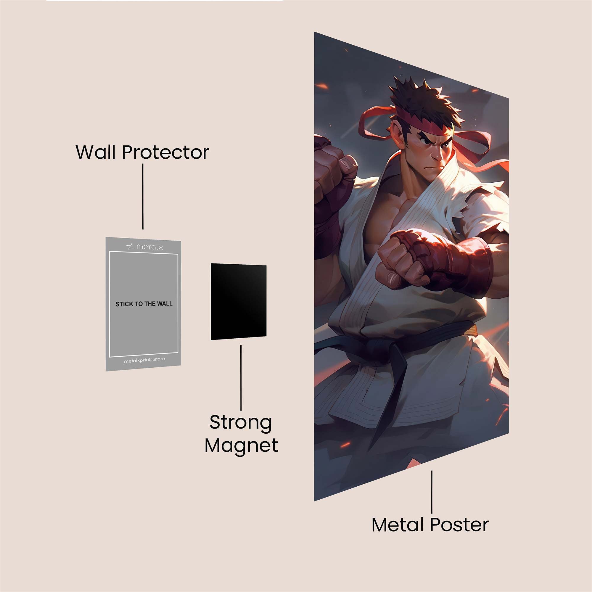 Ryu Valorwave Safe Wall Magnetic / M