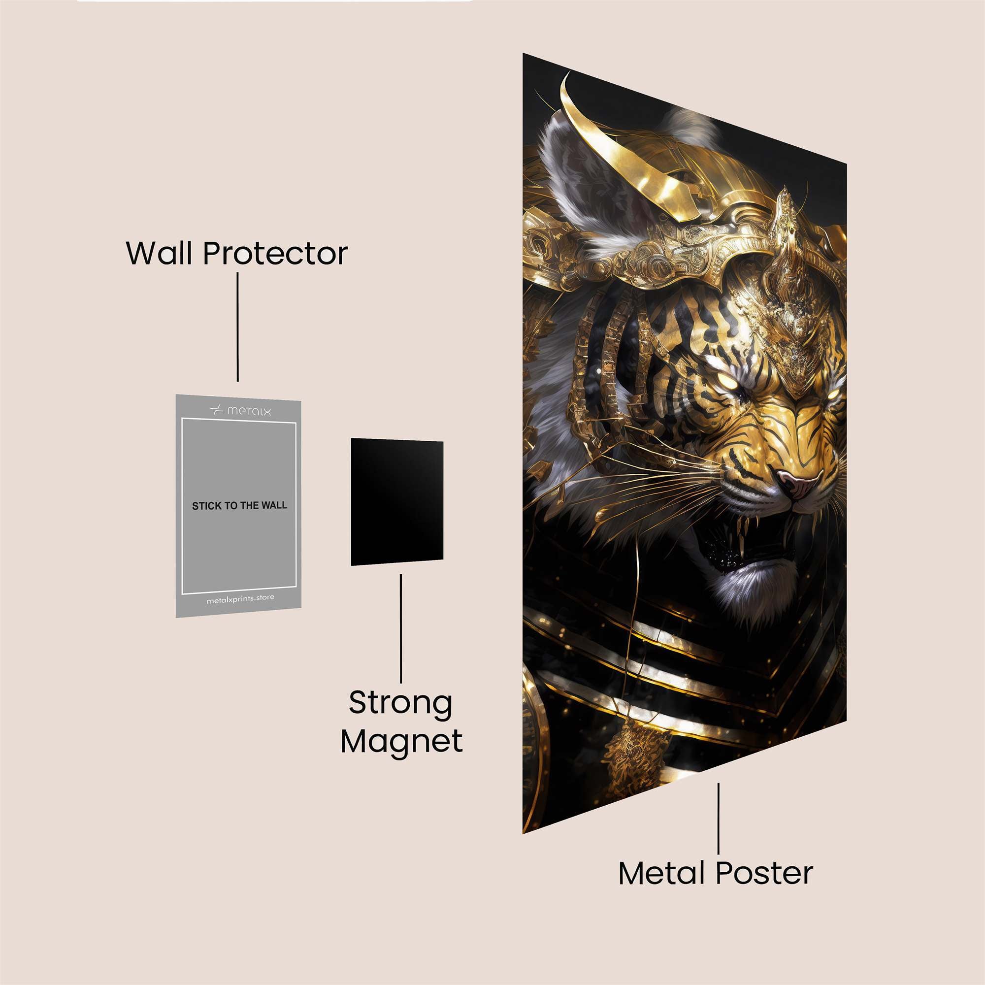 Regal Roar Safe Wall Magnetic / M