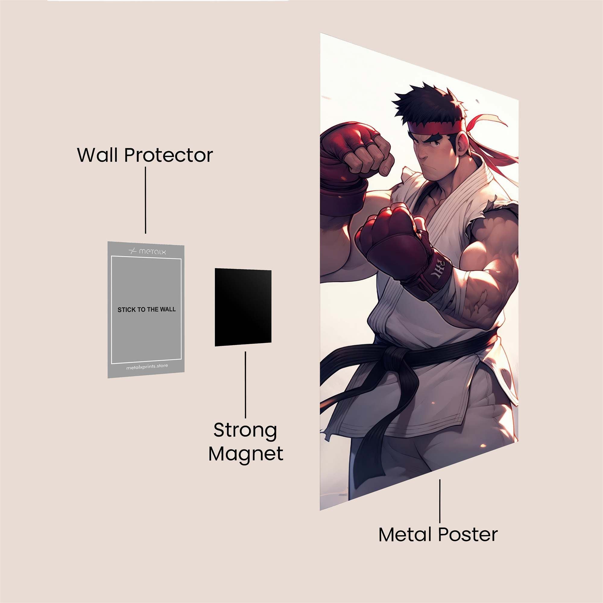 Ryu Resolve Safe Wall Magnetic / M