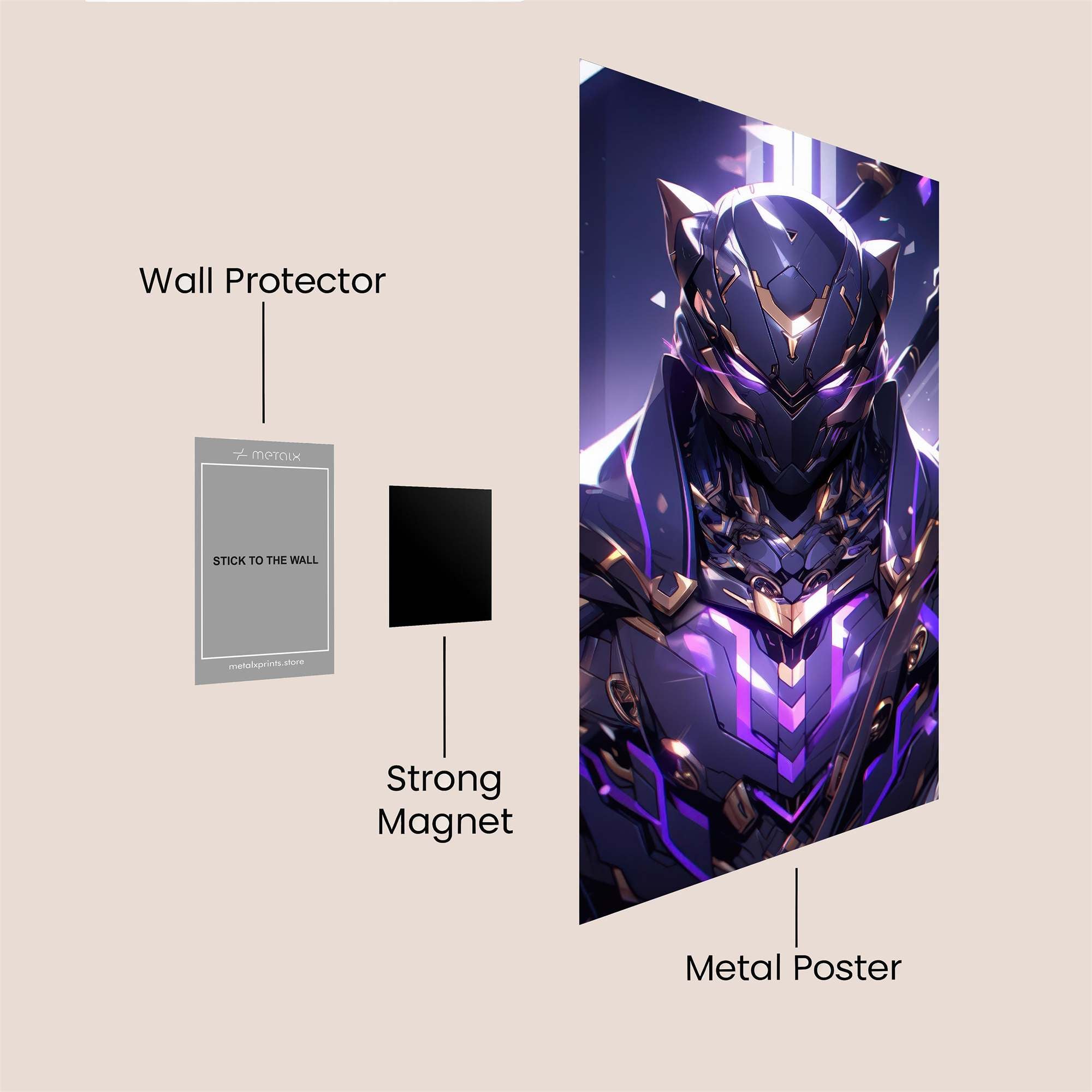 Panther Majesty Safe Wall Magnetic / M