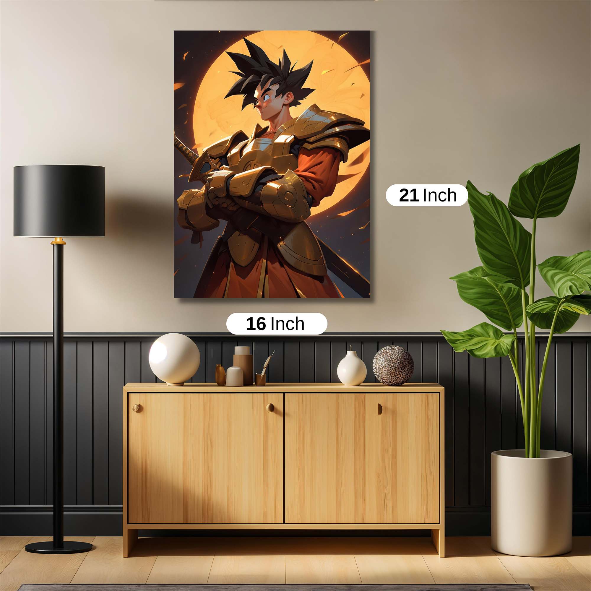Samurai Valor Safe Wall Magnetic / M