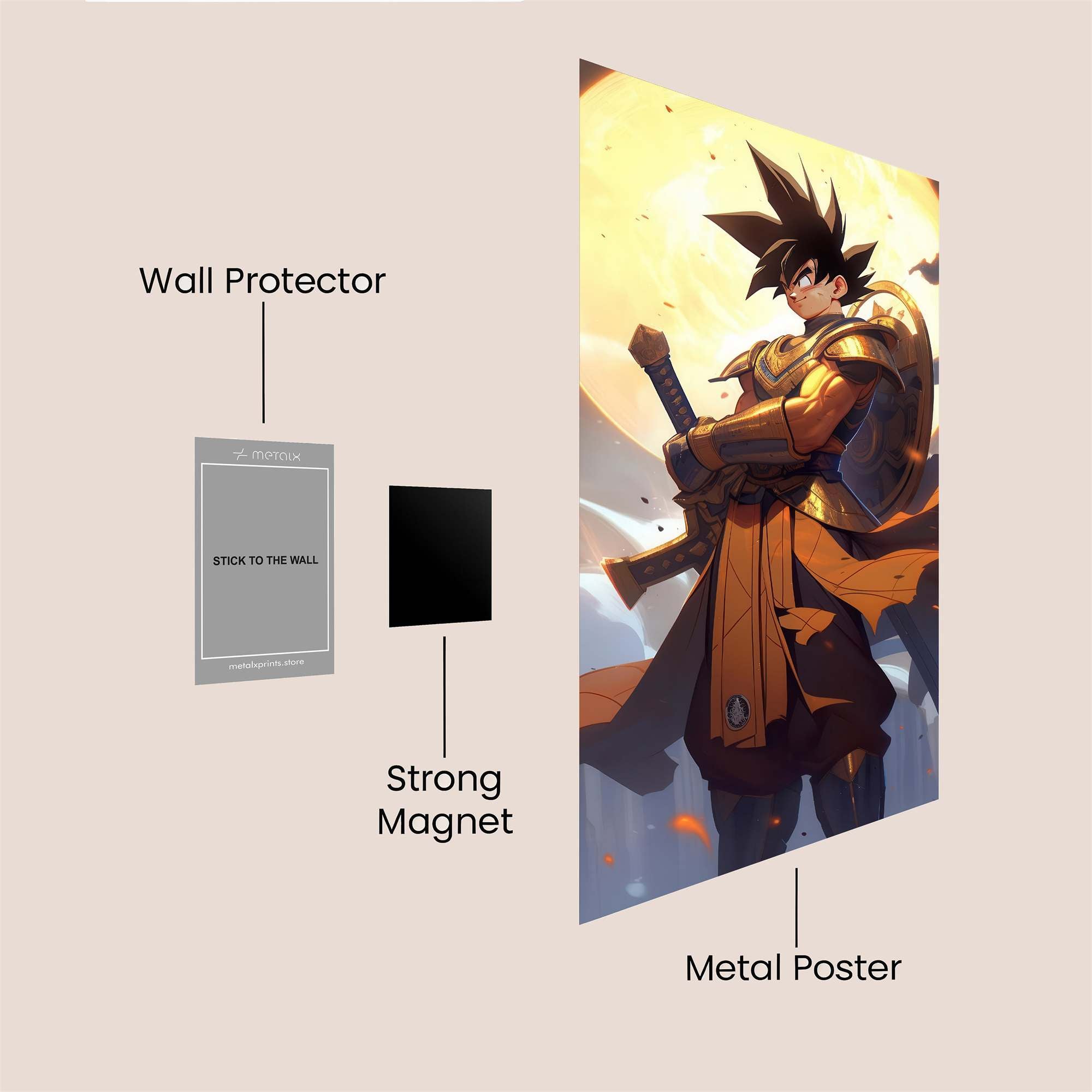 Warrior Radiance Safe Wall Magnetic / M