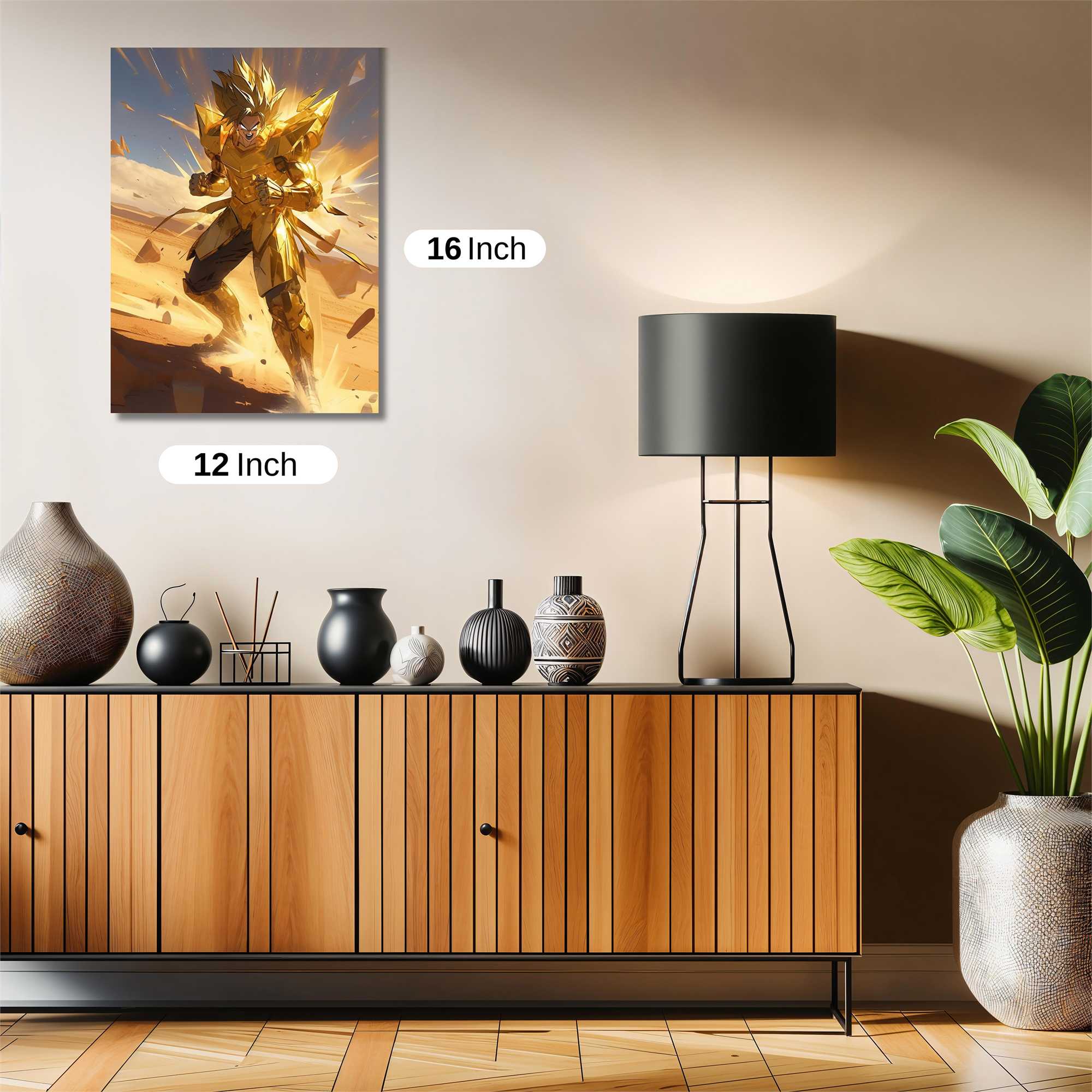 Golden Ascendancy Safe Wall Magnetic / M