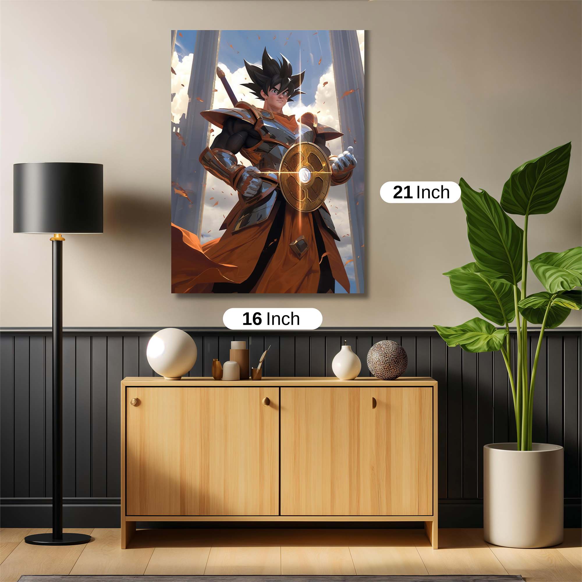 Goku Valor Safe Wall Magnetic / M