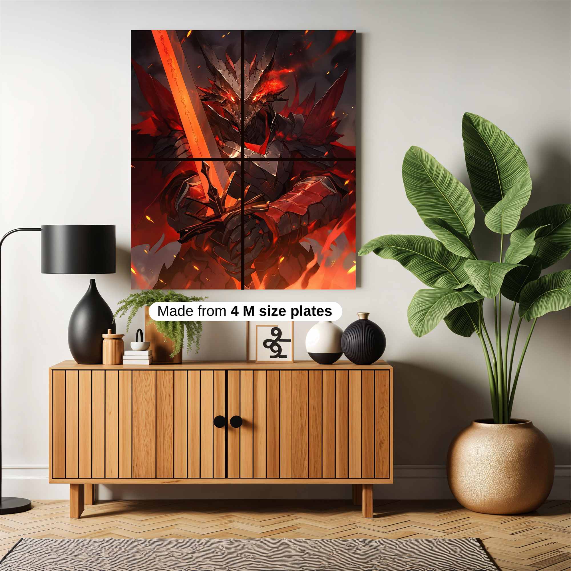 Infernal Knight Safe Wall Magnetic / M