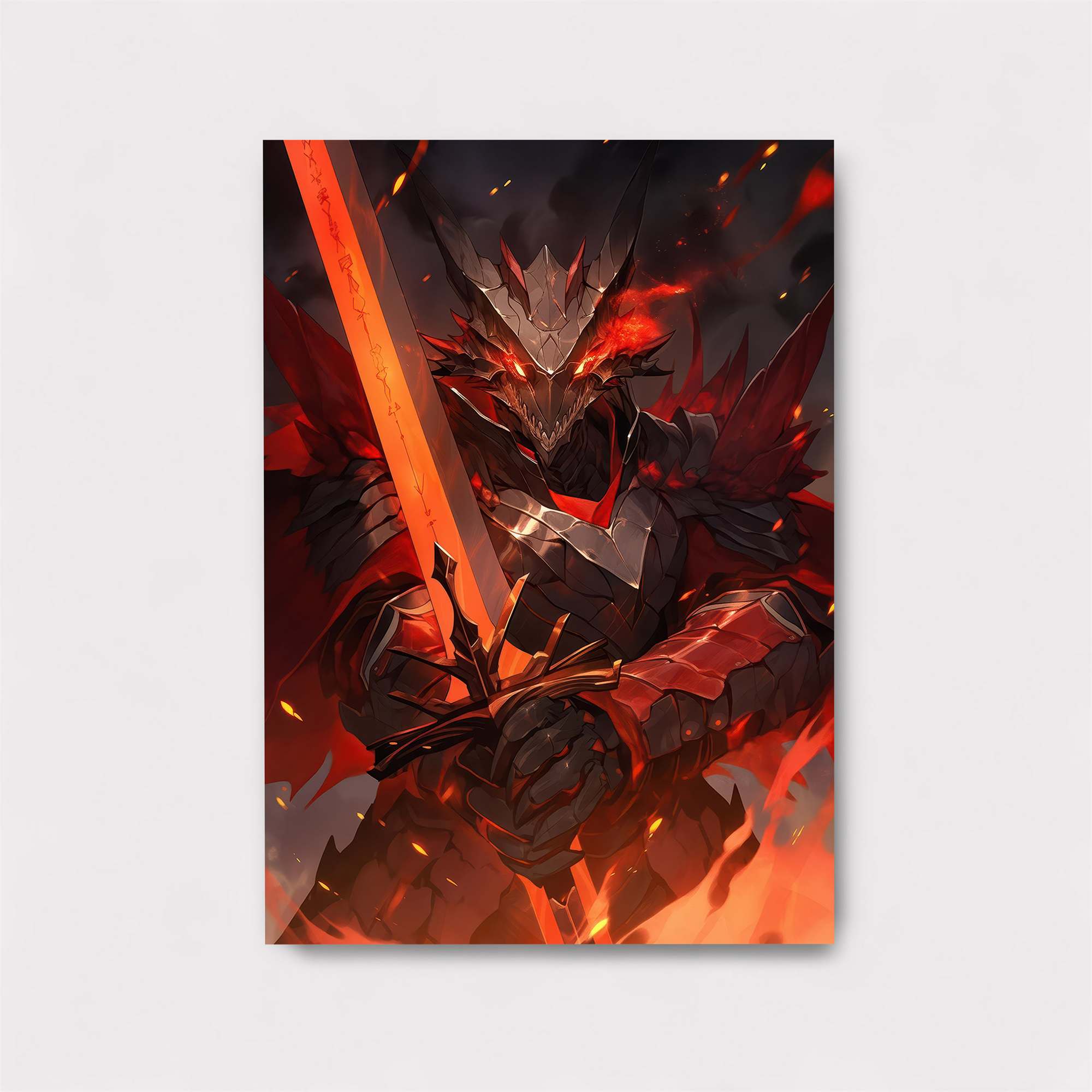 Infernal Knight Safe Wall Magnetic / M