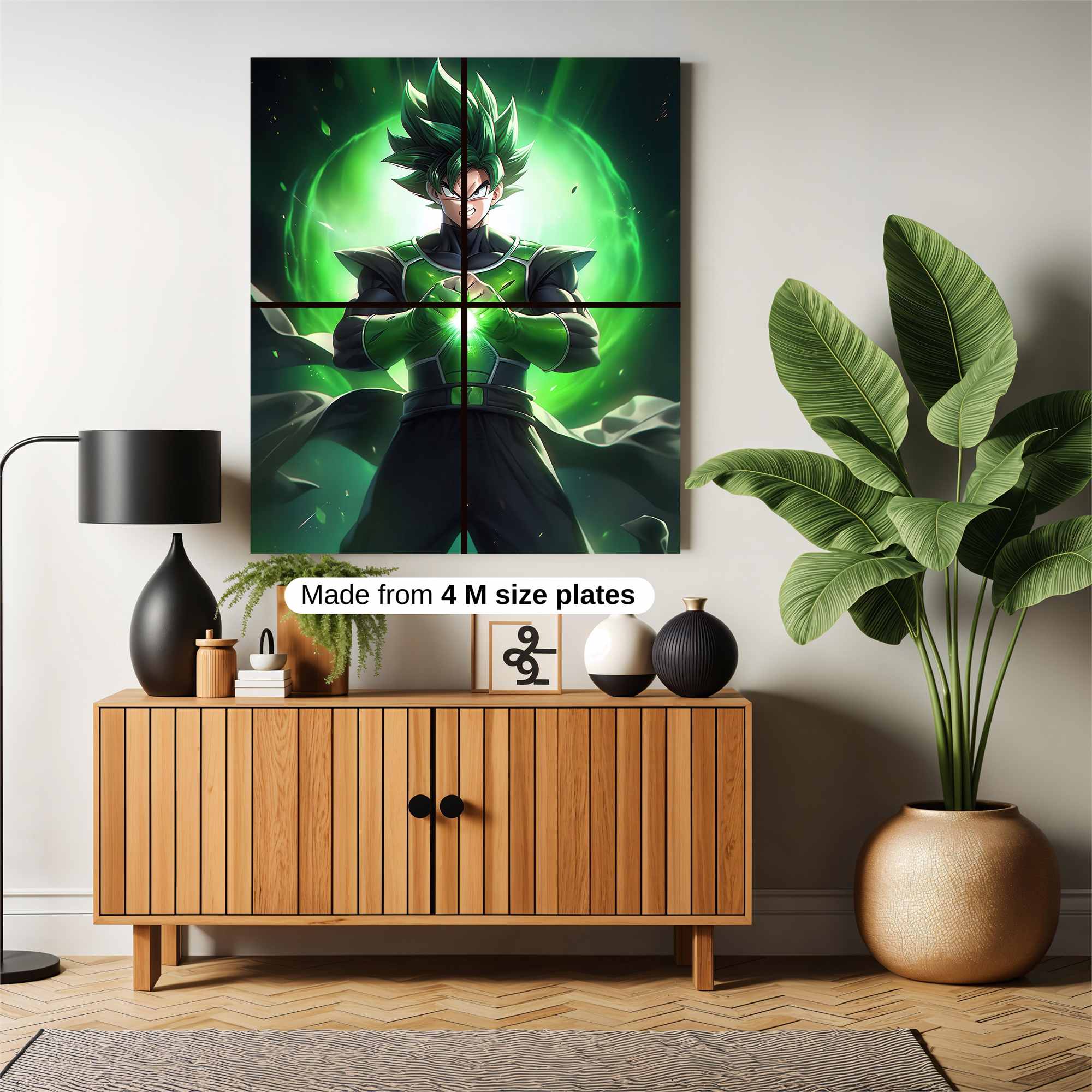 Saiyan Surge Safe Wall Magnetic / M