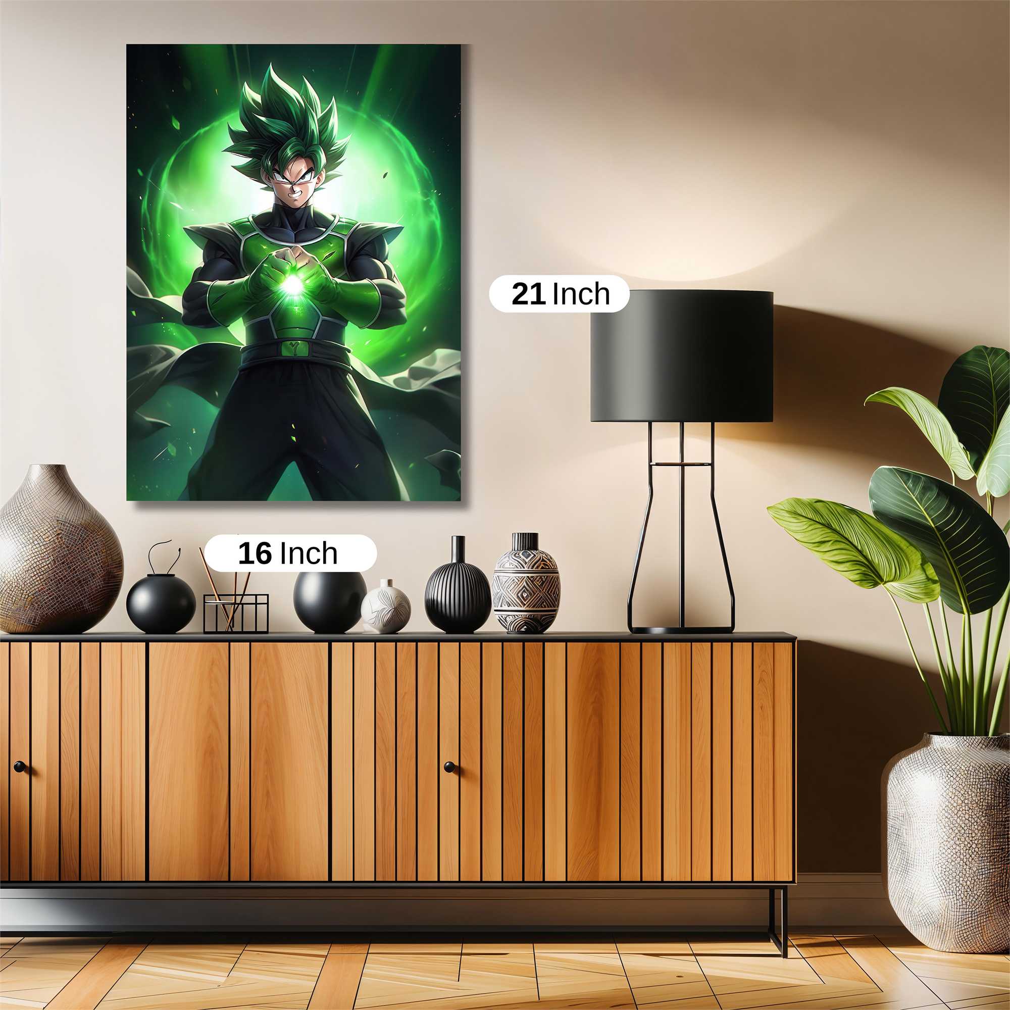 Saiyan Surge Safe Wall Magnetic / M