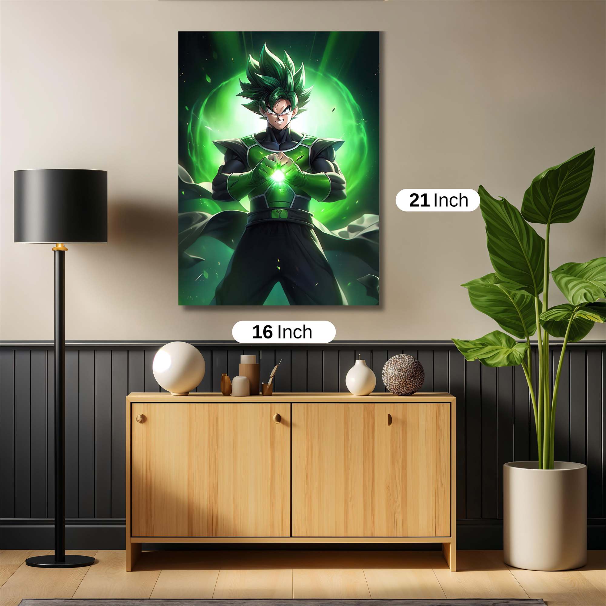 Saiyan Surge Safe Wall Magnetic / M