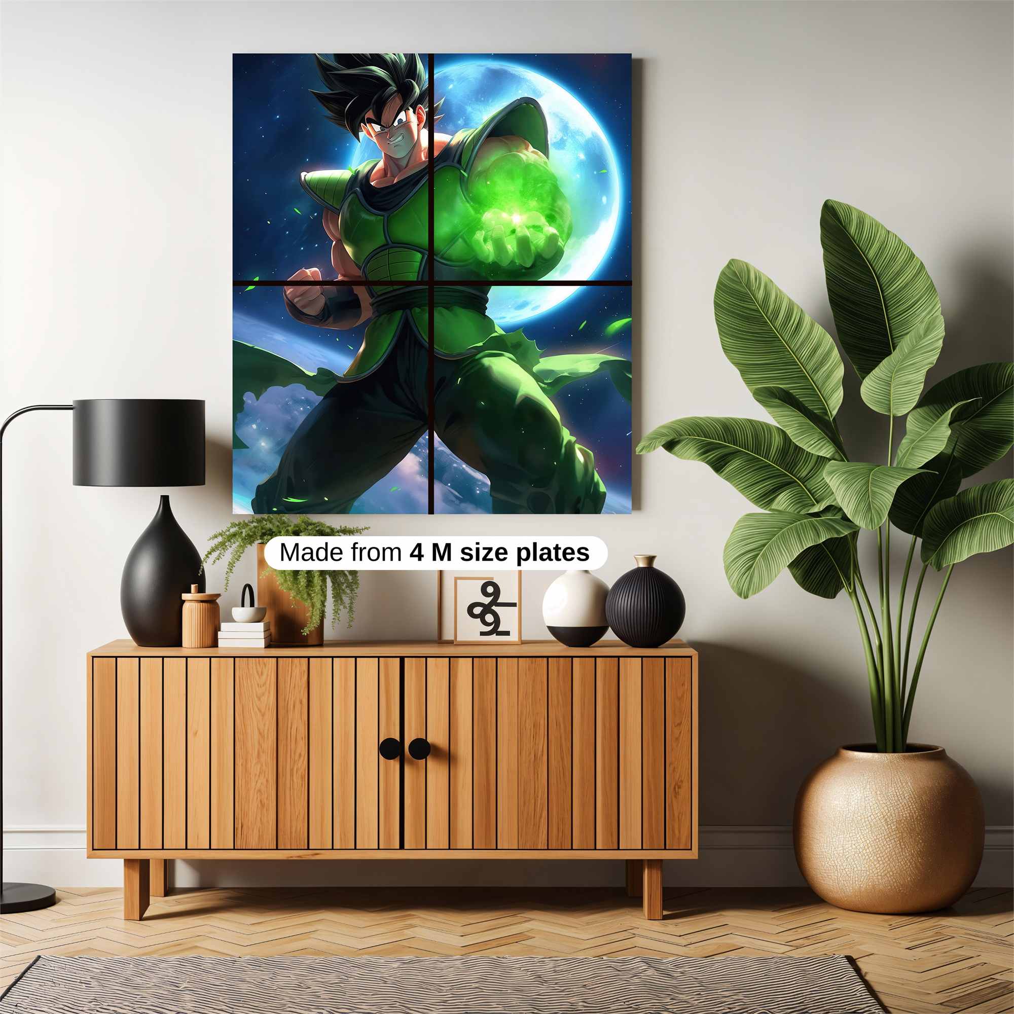 Saiyan Surge Safe Wall Magnetic / M